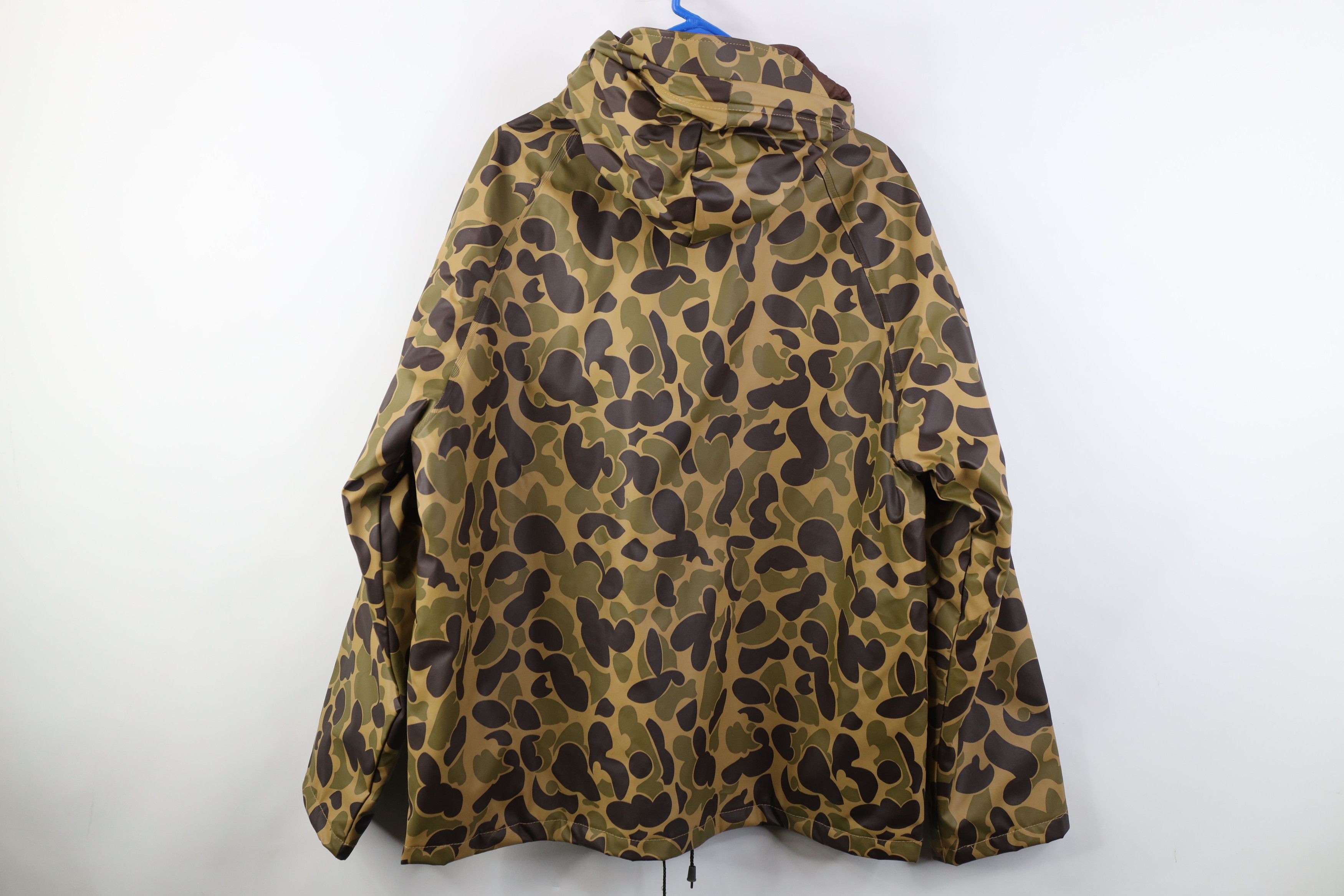 Vintage Vintage 70s Streetwear Hooded Waterproof Jacket Coat Size US L / EU 52-54 / 3 - 14 Thumbnail