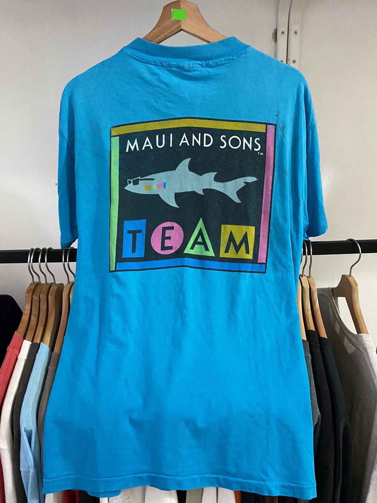 Hanes × Maui and Sons × Vintage Maui and sons team 80s Size US L / EU 52-54 / 3 - 1 Thumbnail