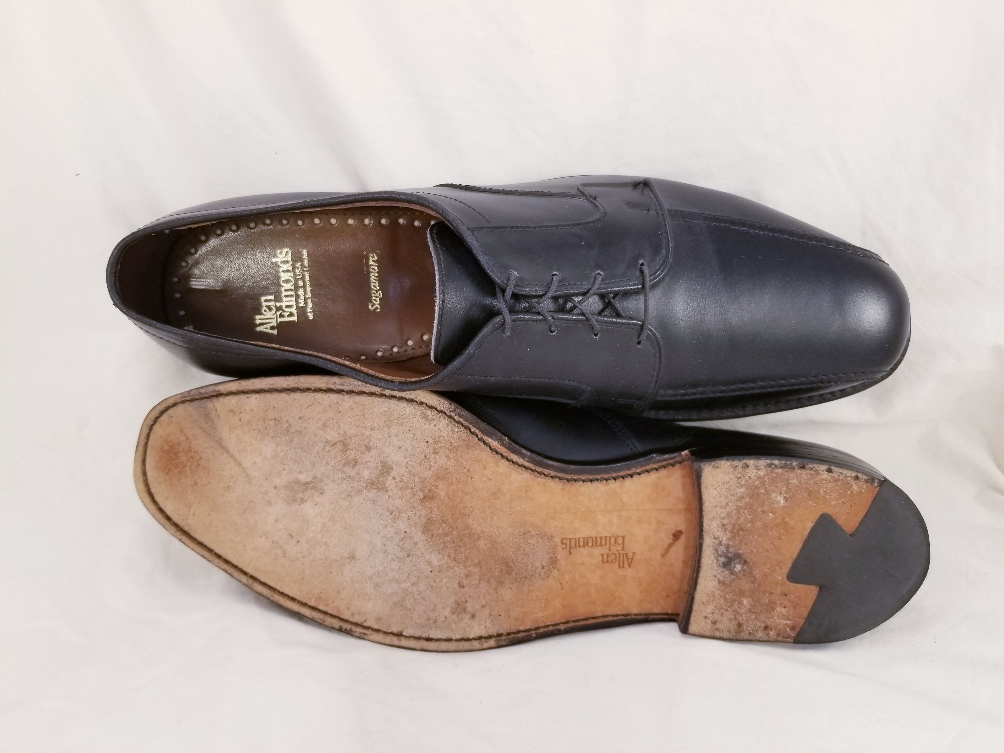 Allen Edmonds SAGAMORE OXFORDS Size US 12 / EU 45 - 7 Thumbnail
