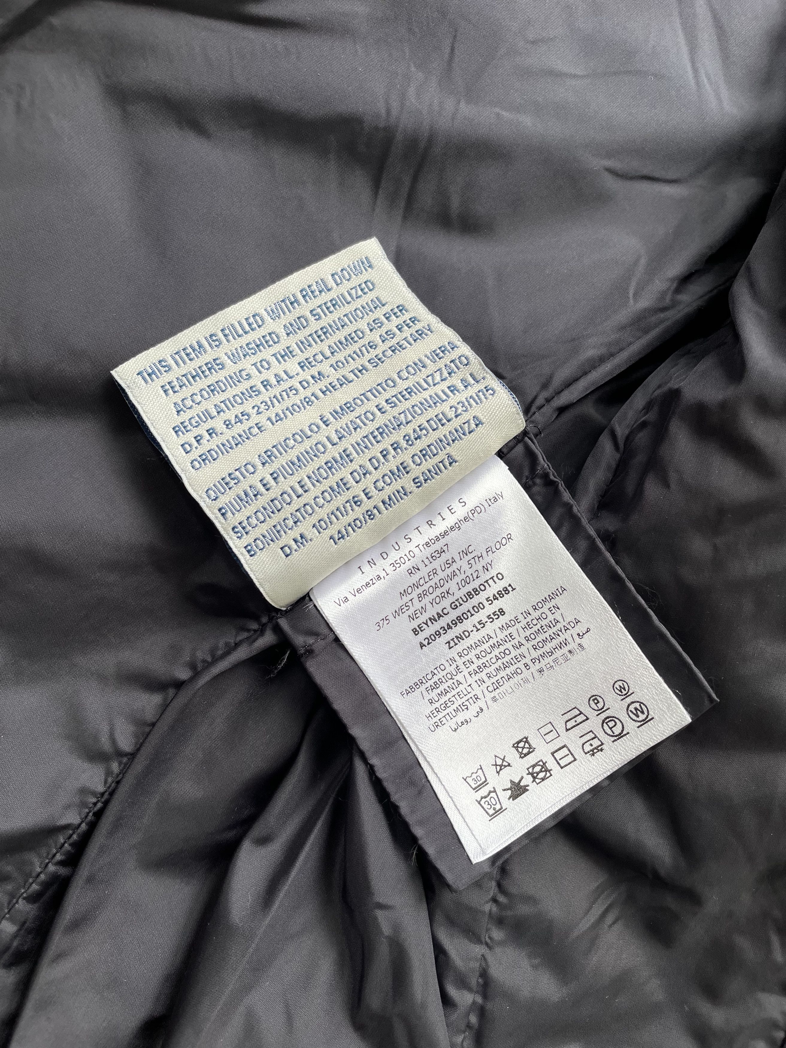 Moncler Moncler Beynac Down Puffer Long Coat Jacket 7721AC Size M / US 6-8 / IT 42-44 - 6 Thumbnail
