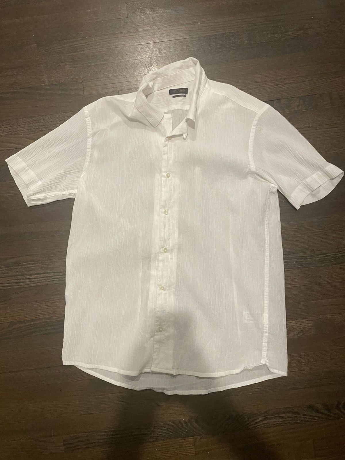 Vintage Alcott&Co. Premium vintage white button up Size US S / EU 44-46 / 1 - 1 Thumbnail