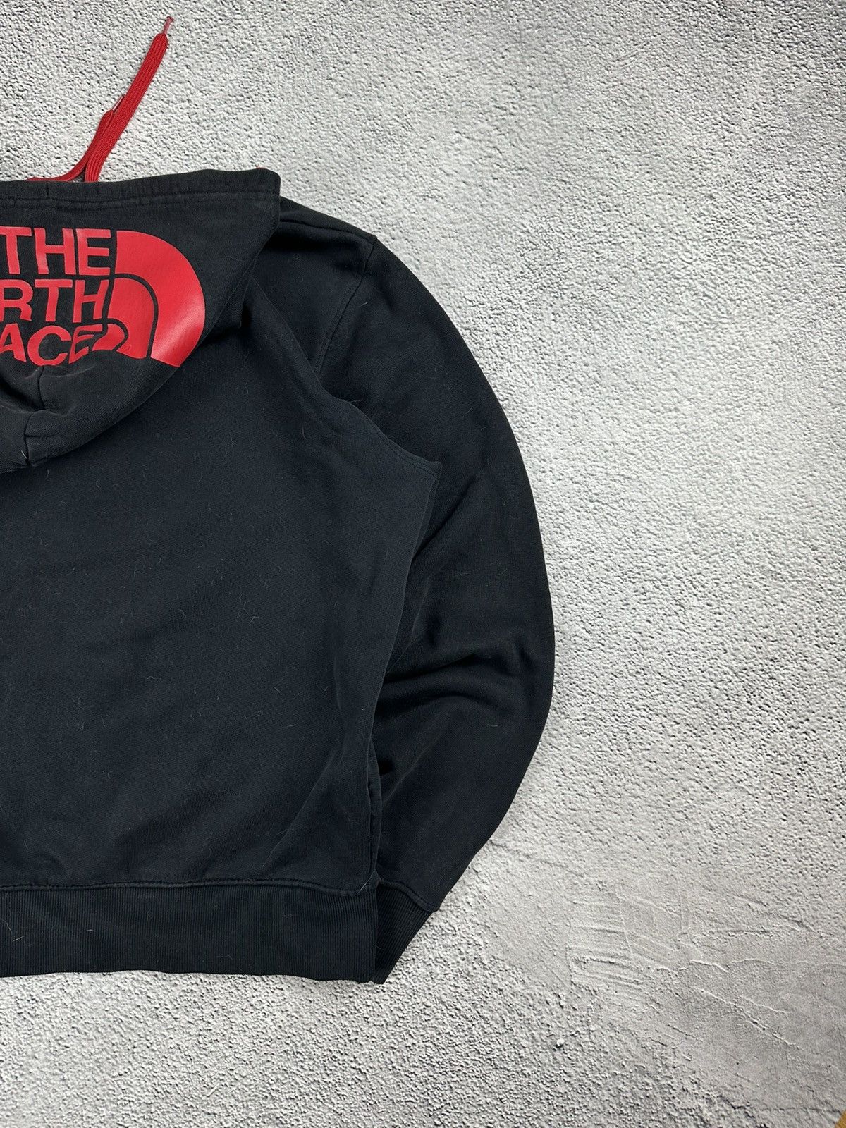 The North Face × Vintage Vintage The North Face Hoodie Faded Distressed Big Logo Y2K Size US L / EU 52-54 / 3 - 8 Thumbnail