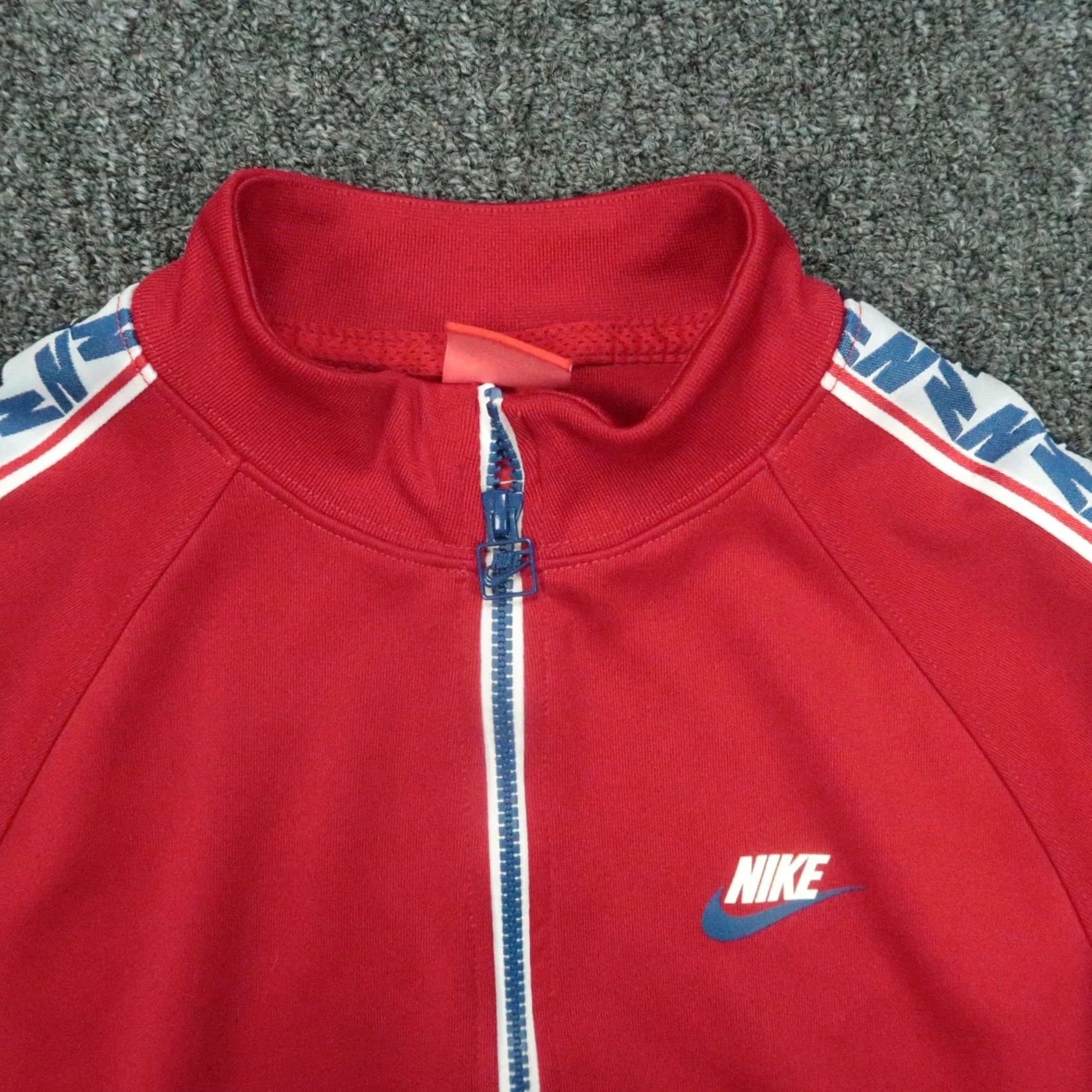 Nike Nike Jacket Mens Small Red Track Full Zip Sportswear Size US S / EU 44-46 / 1 - 3 Thumbnail