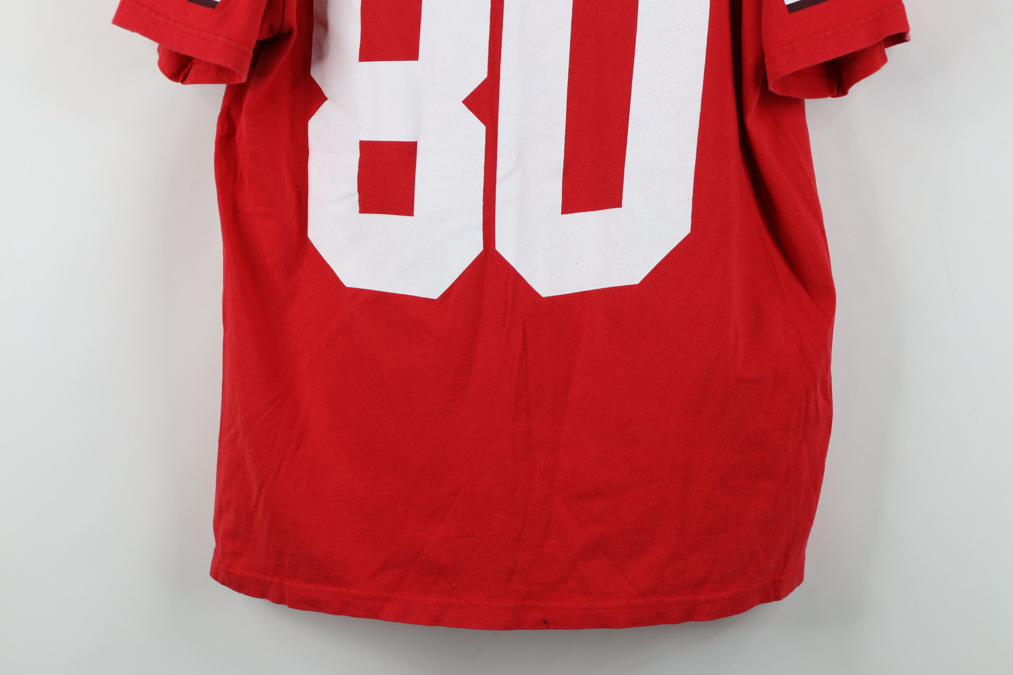 Nike Vintage Nike State University Football Jersey T-Shirt #80 Size US S / EU 44-46 / 1 - 3 Thumbnail
