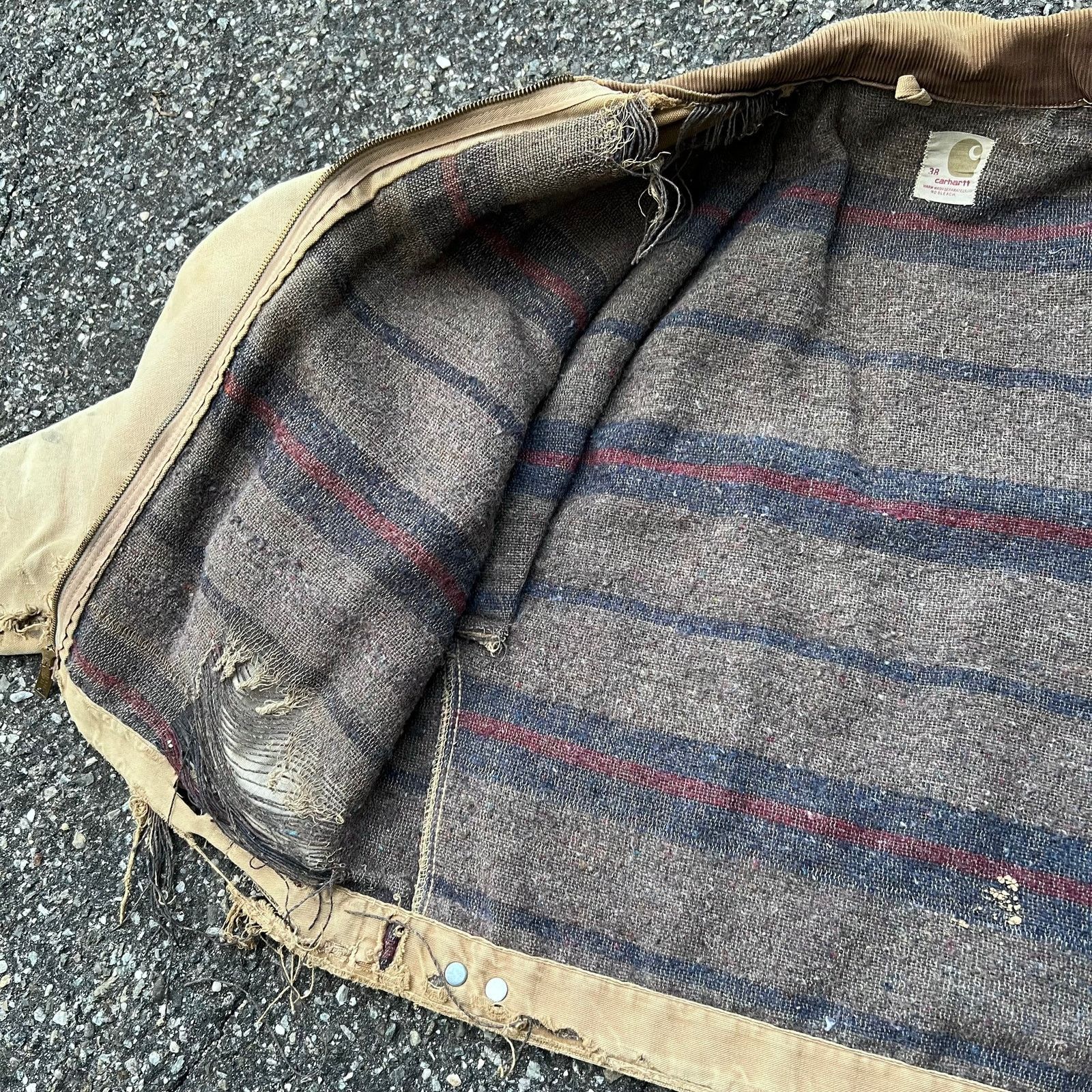 Carhartt True vintage Carhartt 70s work wear Detroit brown jacket Size US M / EU 48-50 / 2 - 7 Thumbnail