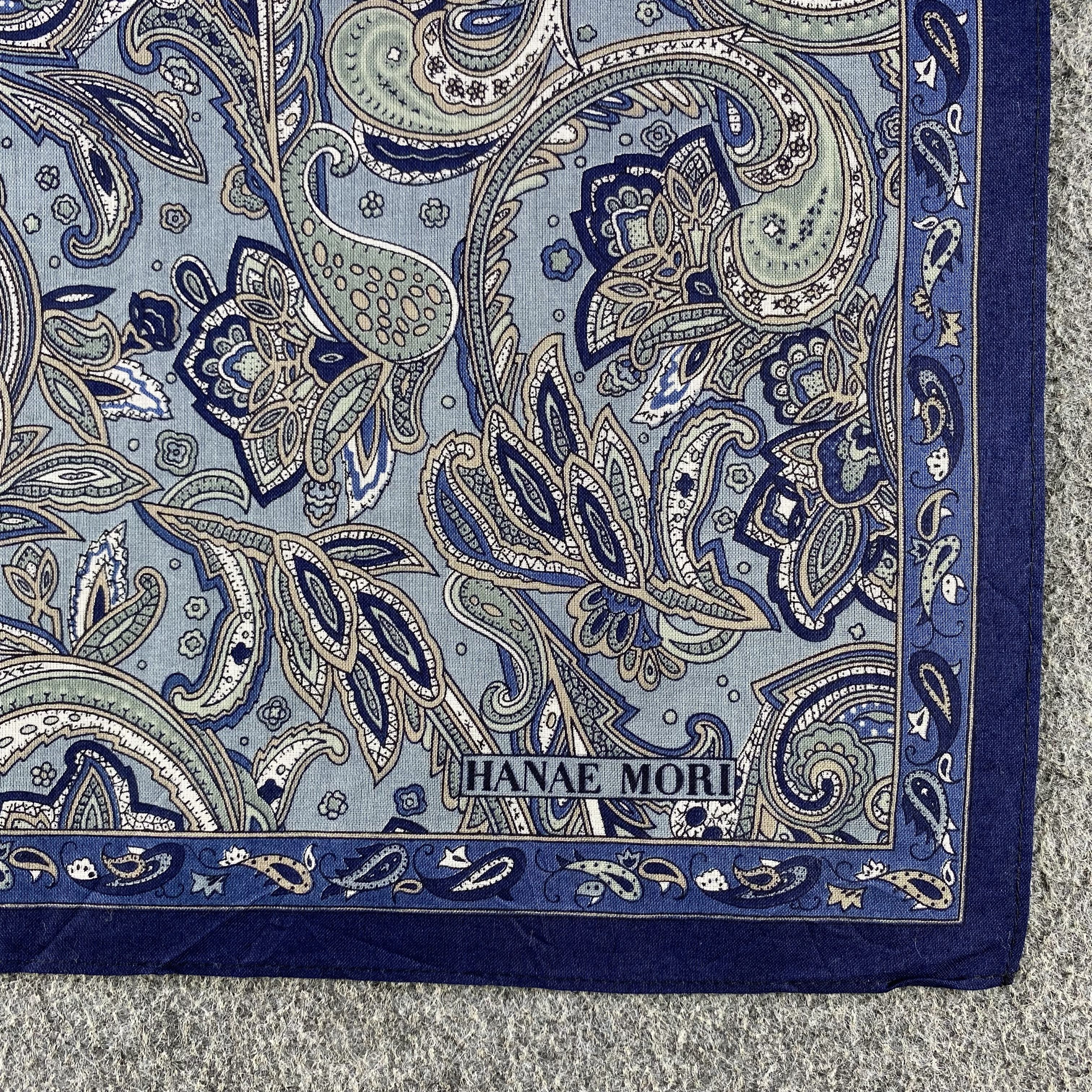 Hanae Mori Hanae Mori Handkerchief/Neckerchief/Bandana HC791 Size ONE SIZE - 3 Thumbnail