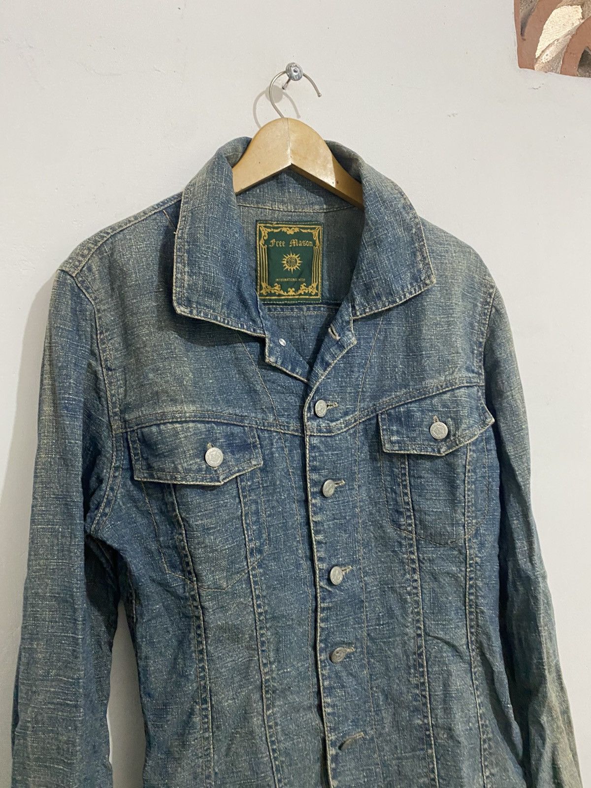 If Six Was Nine × KMRii × Yasuyuki Ishii 💸BINDINGOFFER💸Freemason Jacket Denim Archived Styled Kmrii Size US M / EU 48-50 / 2 - 3 Thumbnail