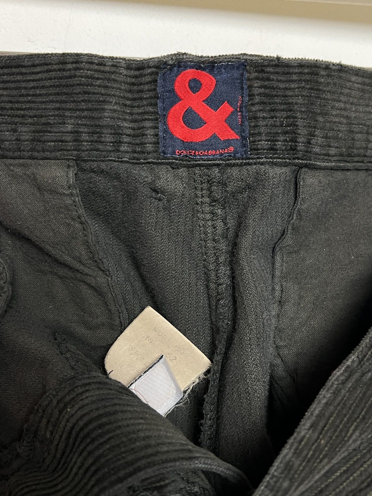 Dolce & Gabbana dolce&gabbana y2k double-knee jumbo cord pants Size US 34 / EU 50 - 11 Thumbnail