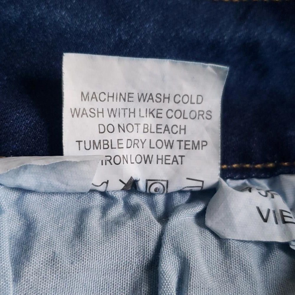 Designer CT1483 Ethyl Straight Leg blue Denim Jean 6 Size 28" / US 6 / IT 42 - 5 Thumbnail