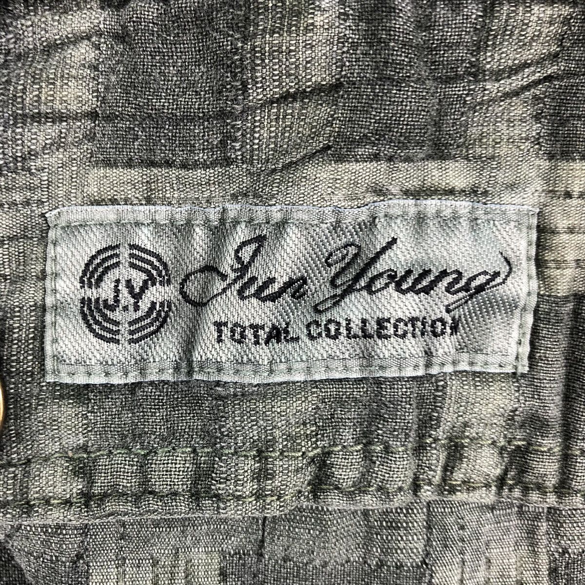 Japanese Brand Vintage 90's Multi Fabric Jacket Hoodie by Jun Young Size US XL / EU 56 / 4 - 11 Thumbnail