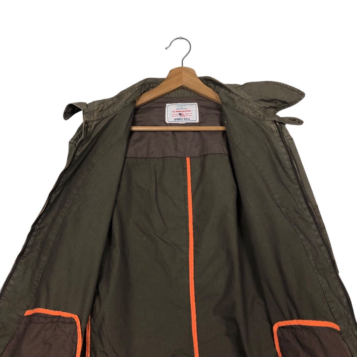Avirex 📌Vintage Chore Jacket Military Avirex US Navy Us Issue Size US XL / EU 56 / 4 - 15 Thumbnail
