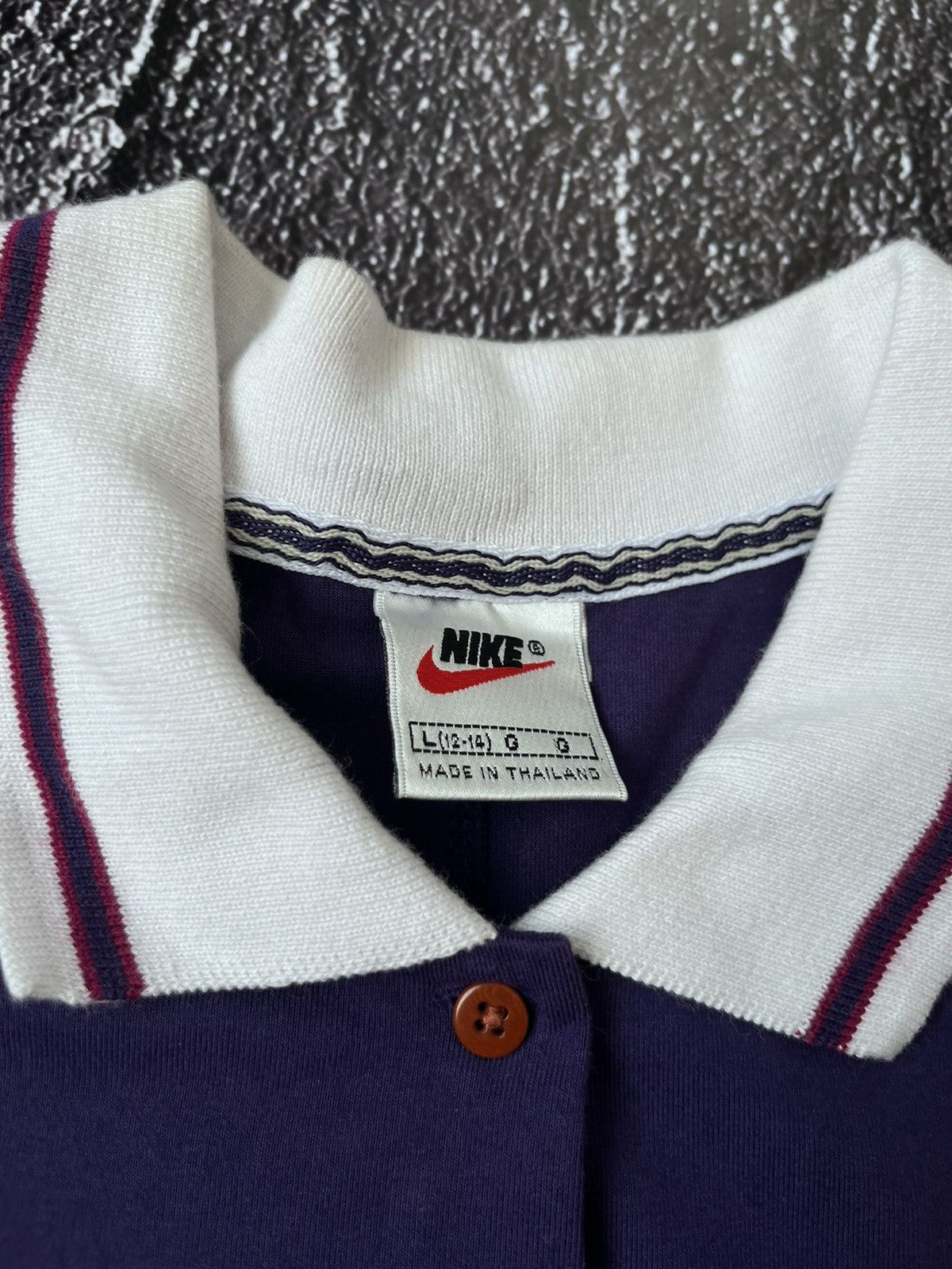 Nike Nike Court Vintage Tennis Dri-Fit Purple Dress Size L Size L / US 10 / IT 46 - 8 Thumbnail