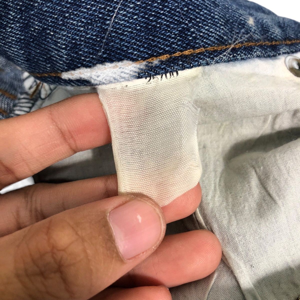 Japanese Brand × Vintage 📌Vintage Denim Jeans Osj Biker Issey Miyake Size US 30 / EU 46 - 23 Thumbnail