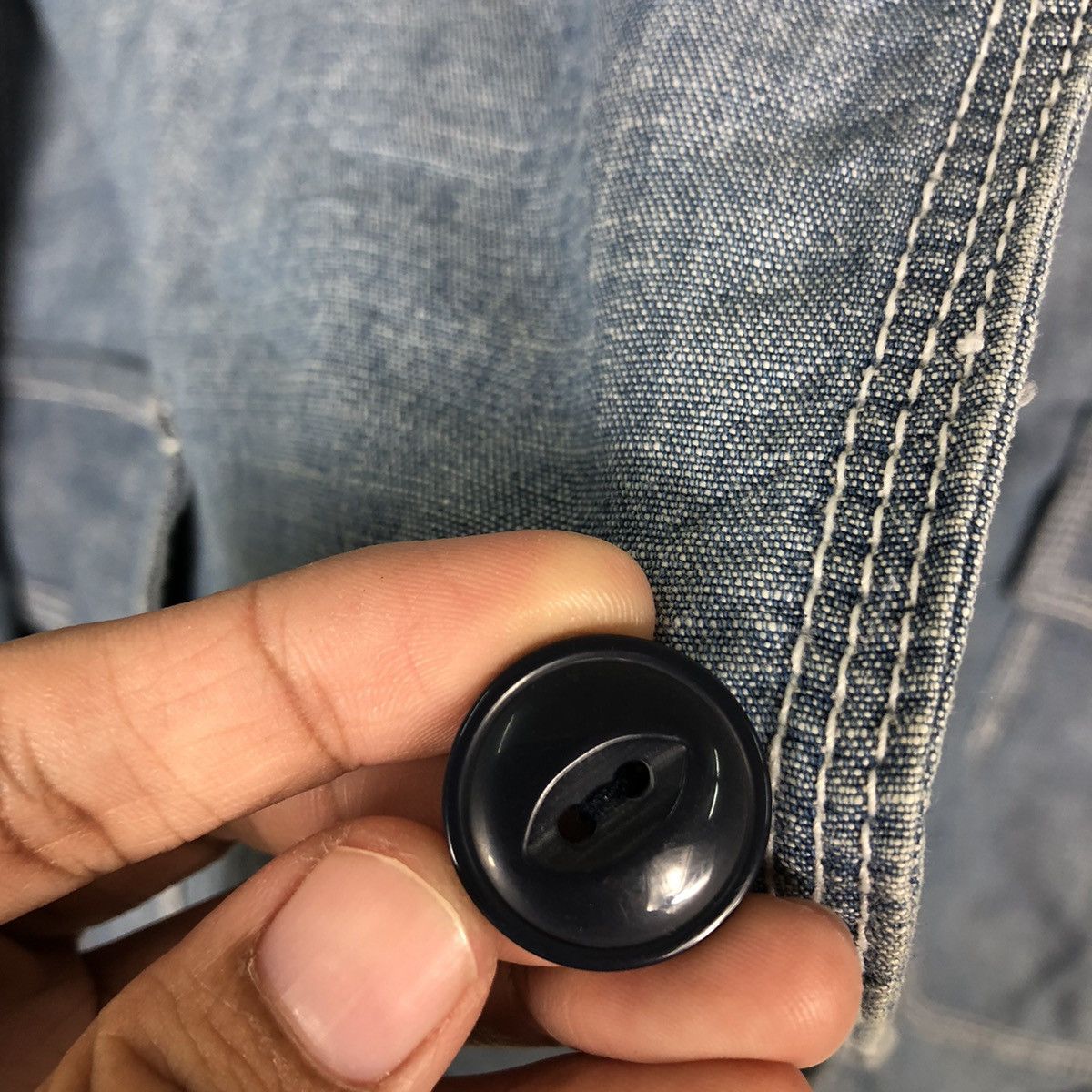Japanese Brand Vintage Denim Chore Jacket Coen Tokyo Inspire Kapital 45RPM Size US L / EU 52-54 / 3 - 16 Thumbnail