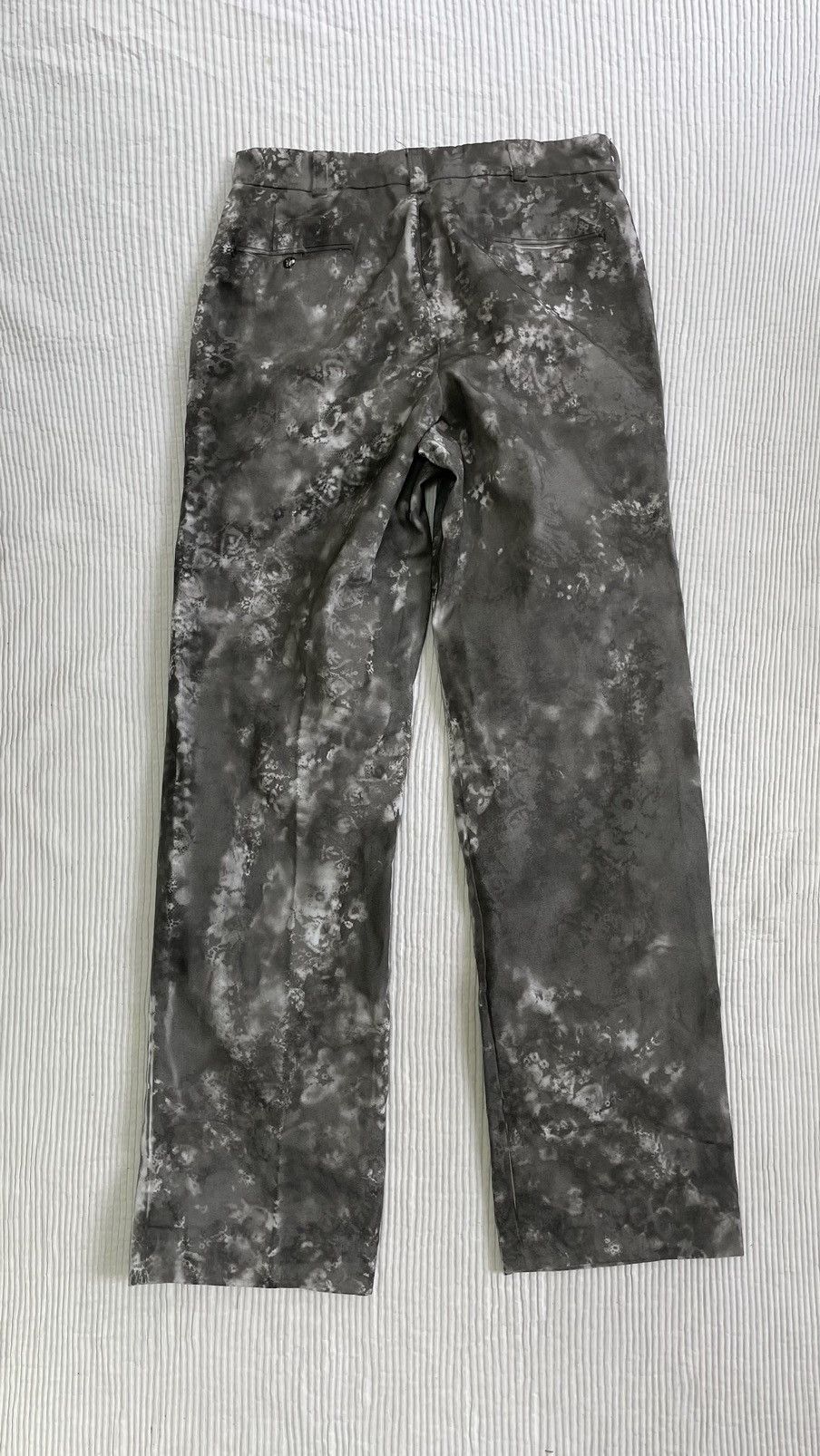 Other Asymmetrical Midnight Hand Painted Floral Punk Pants Size US 31 - 4 Thumbnail