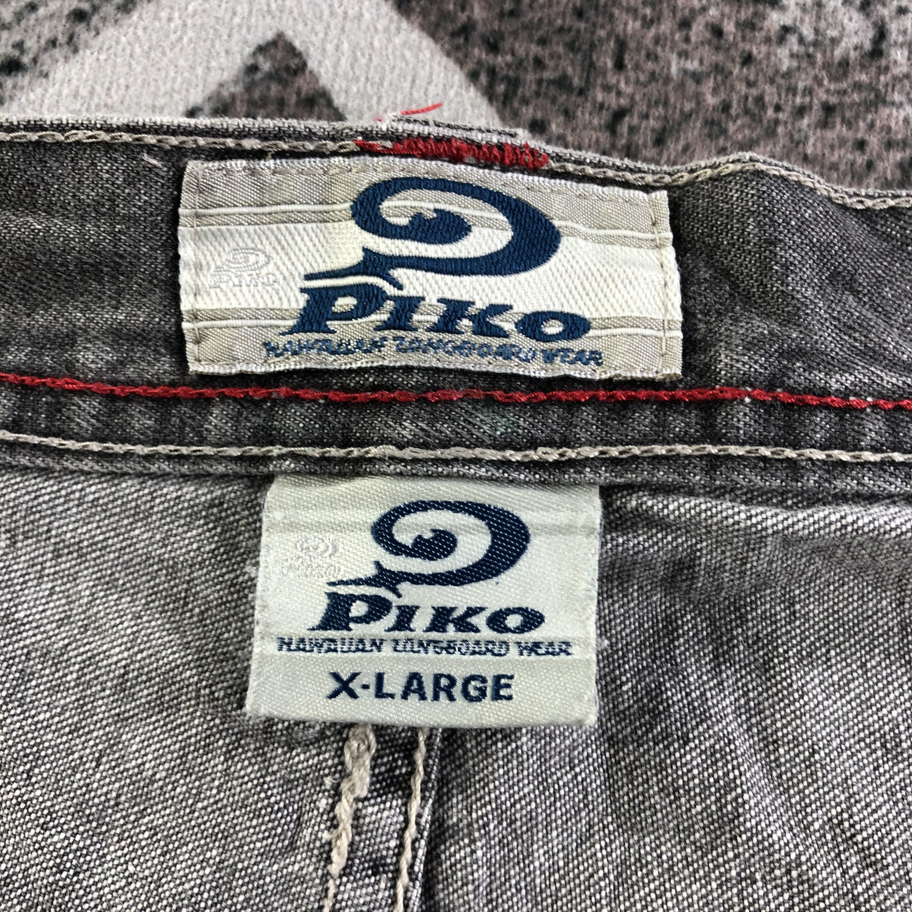 Vintage Vintage Piko Baggy Jeans Cargo Denim KJ3092 Size US 34 / EU 50 - 7 Thumbnail