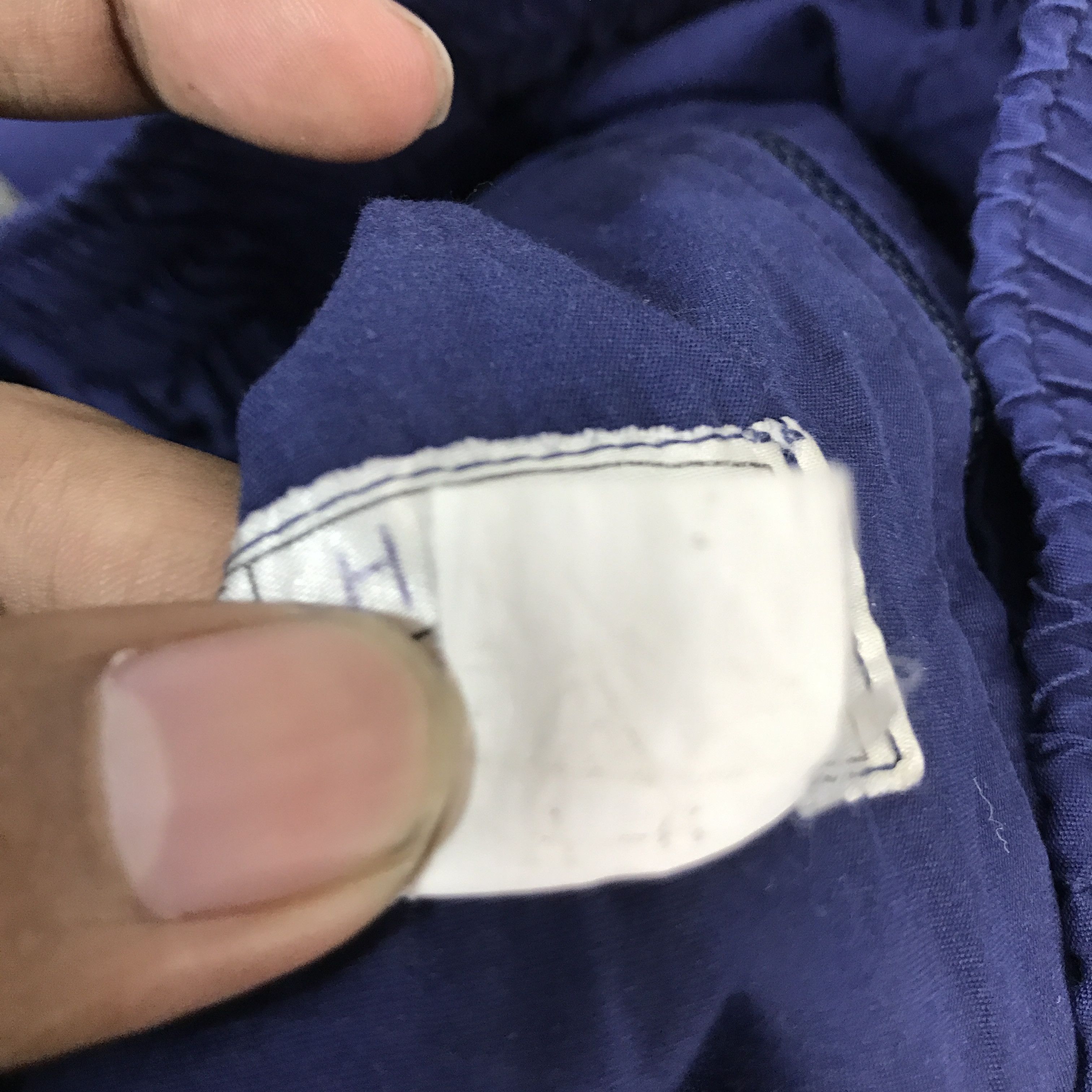 Japanese Brand VTG 90s HITACHI JAPAN BUIL CARE INDIGO JACKET Size US L / EU 52-54 / 3 - 14 Thumbnail
