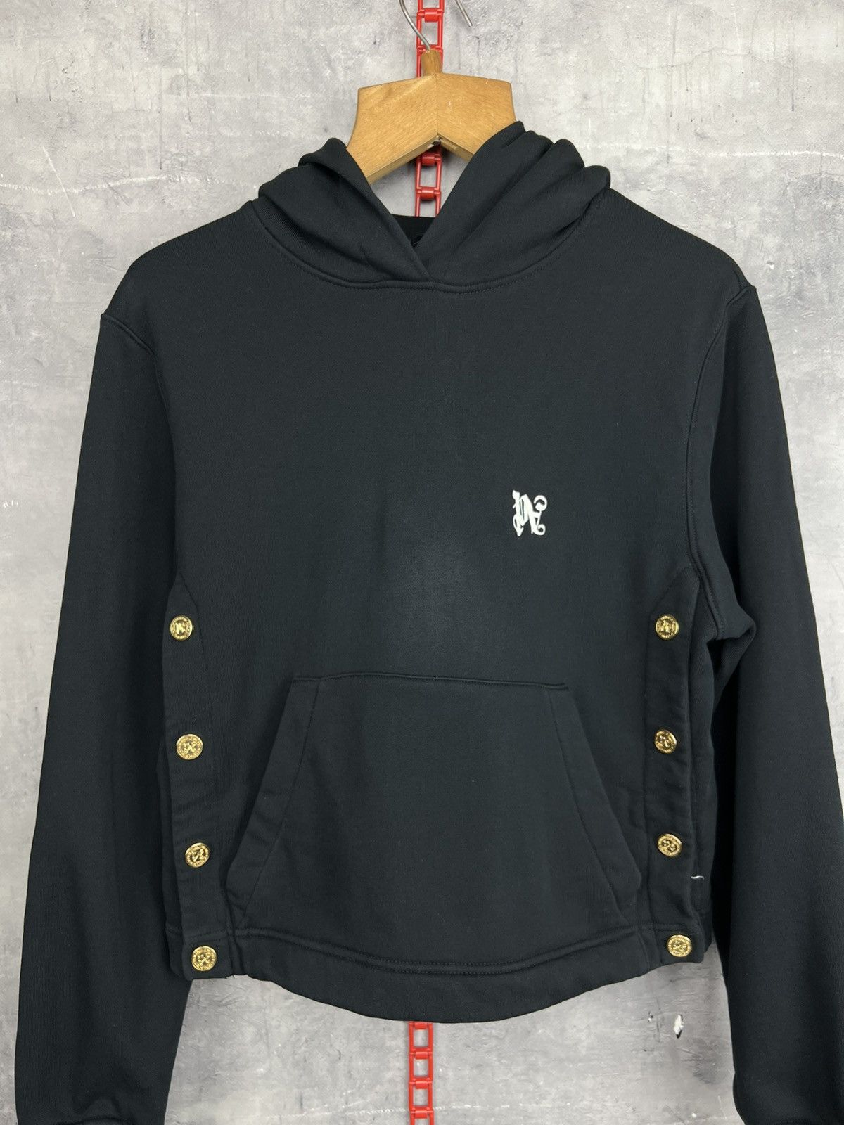 Palm Angels Palm angles Button Hoodie Women’s XS Size XS / US 0-2 / IT 36-38 - 5 Thumbnail