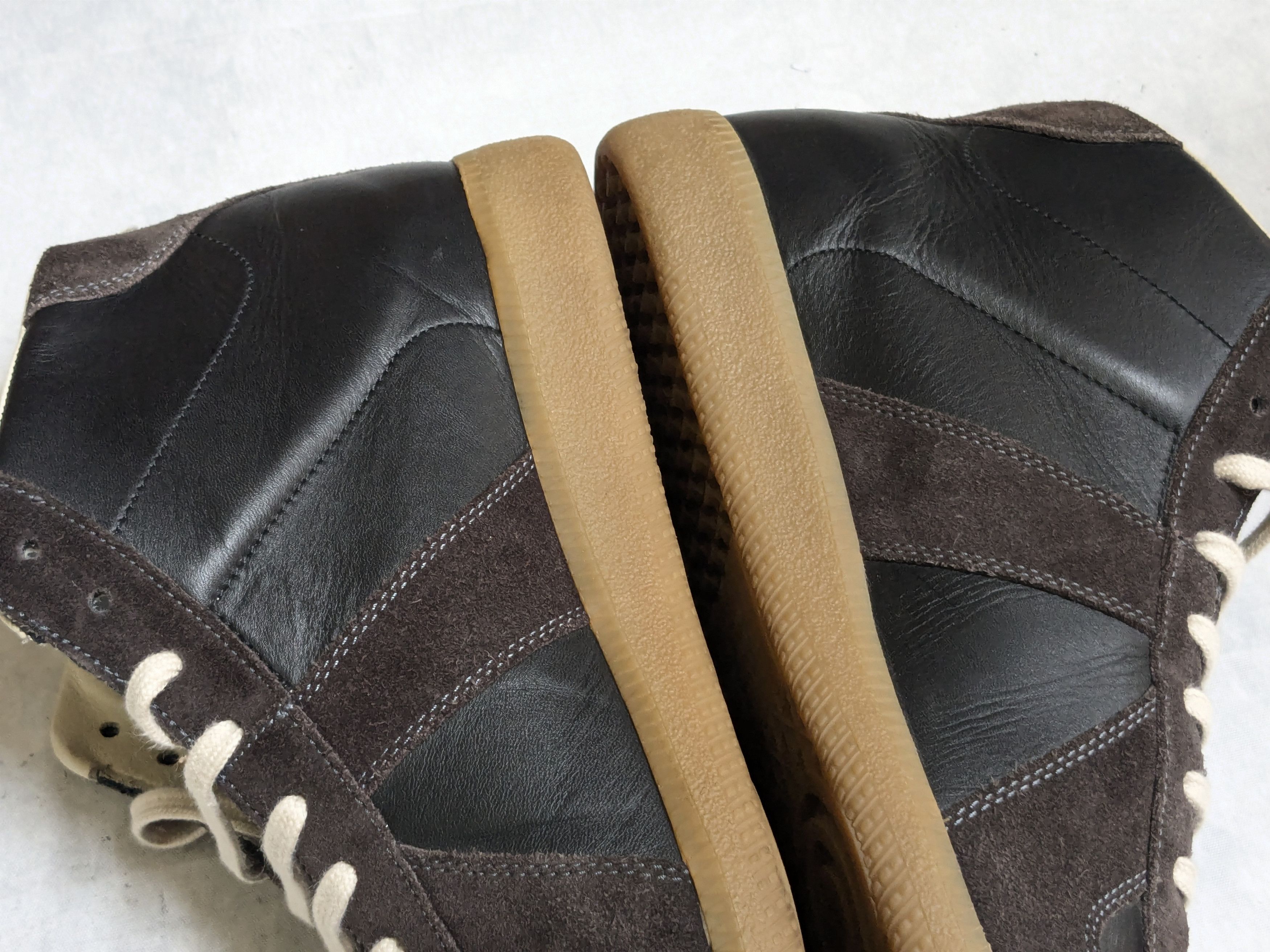 Maison Margiela Maison Margiela Replica GAT Black 10 43 Gum High Tops Size US 10 / EU 43 - 11 Thumbnail