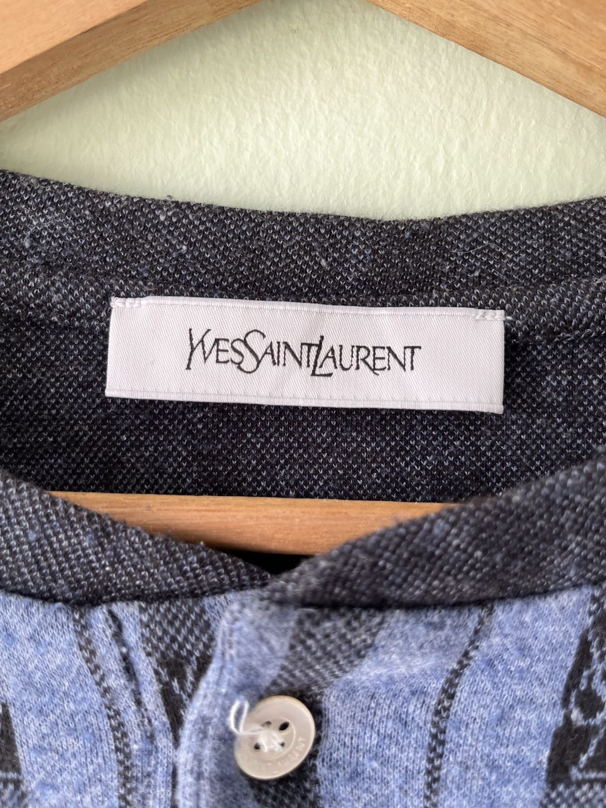 Yves Saint Laurent Yves Saint Laurent Monogram Button Size US L / EU 52-54 / 3 - 4 Thumbnail