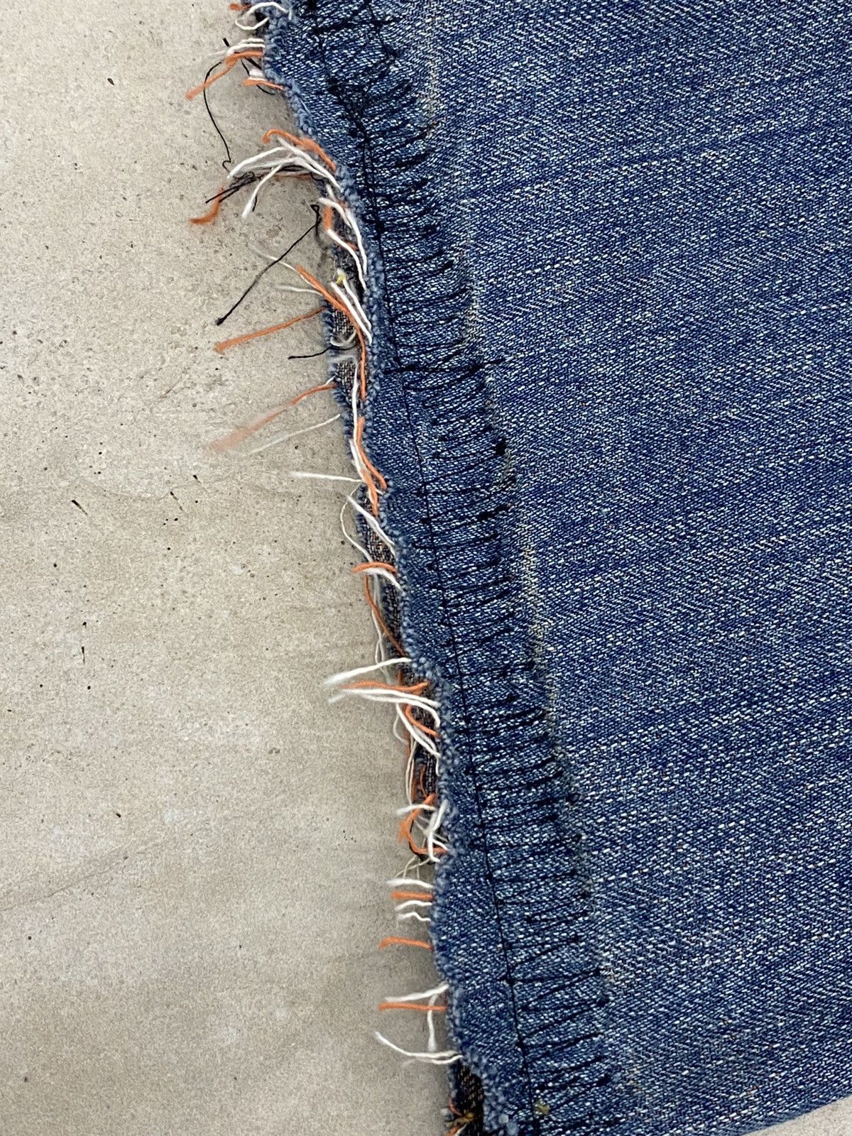 If Six Was Nine × Japanese Brand × Le Grande Bleu (L.G.B.) Flare Distressed Denim Orange Mud Jean Size US 30 / EU 46 - 17 Thumbnail