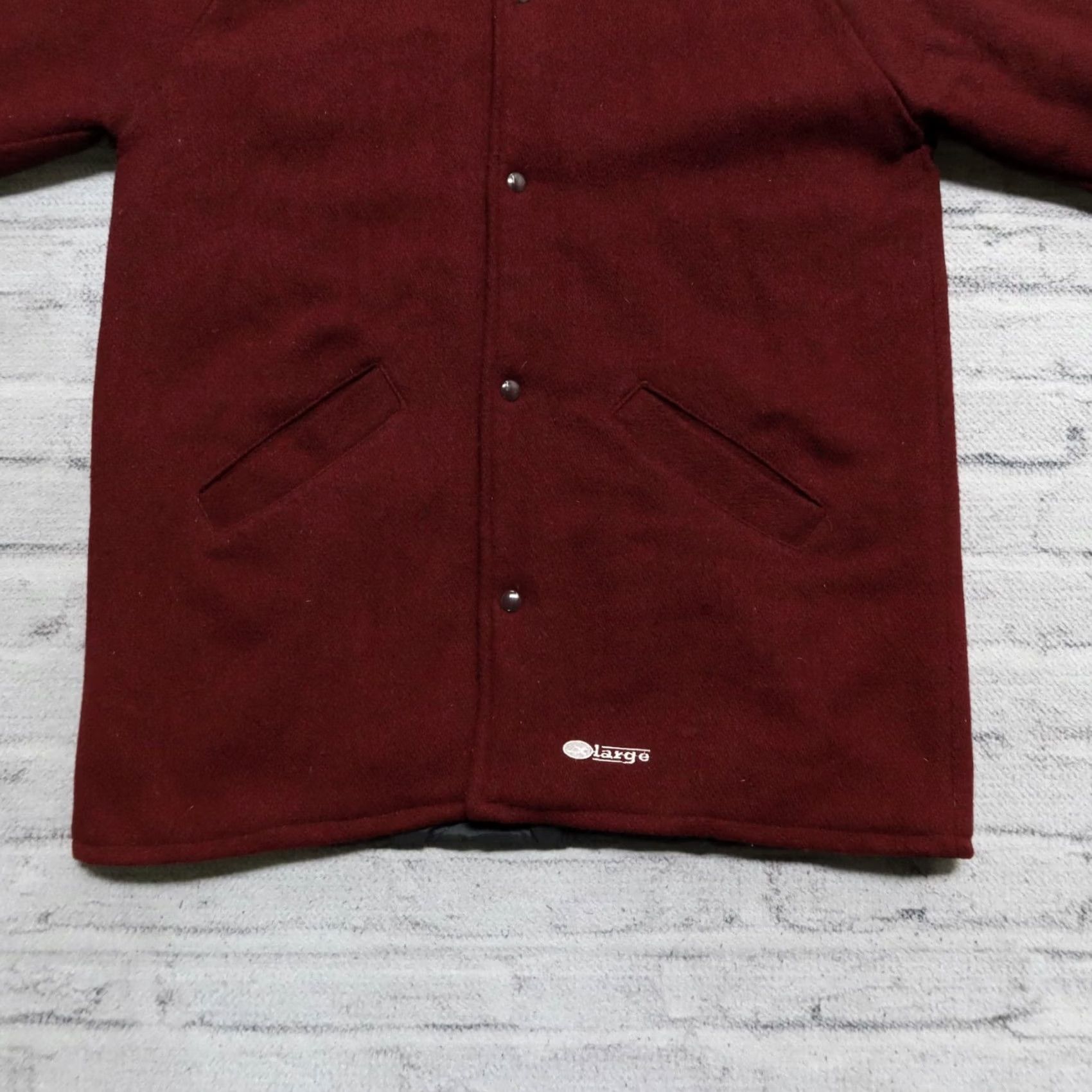 X-LARGE VINTAGE X-Large Los Angeles Wool Parka Jacket M Maroon Parka Mens Size US M / EU 48-50 / 2 - 3 Thumbnail