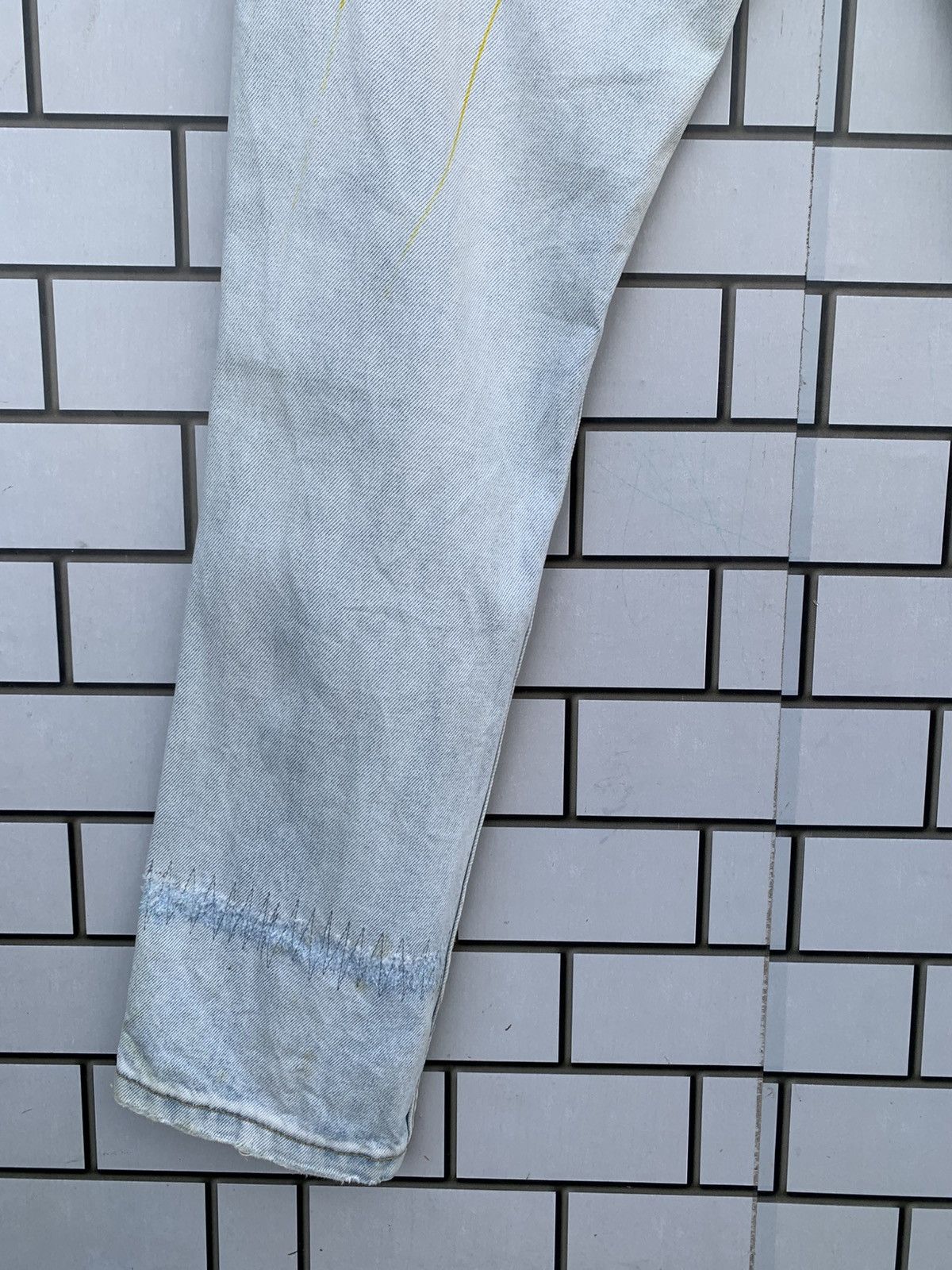 Drew House Drew House Smile Distressed Denim Size US 30 / EU 46 - 15 Thumbnail