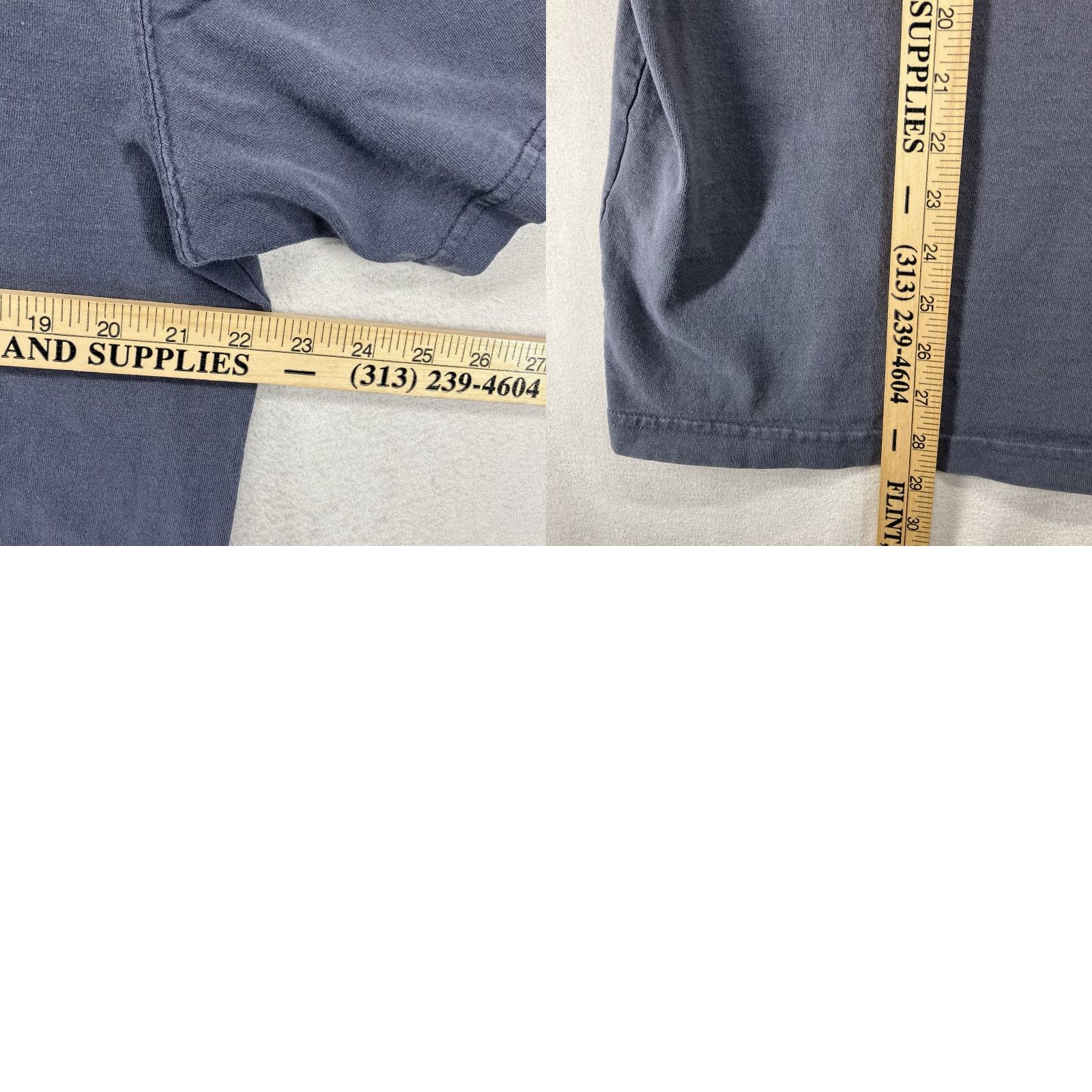 Carhartt VINTAGE Carhartt Mens T-Shirt Grunge Oversized Medium Short Sleeve Blue Crew Neck Logo Cotton All Seasons Heavyweight Regular 2010-2019 Mens Size US M / EU 48-50 / 2 - 9 Thumbnail