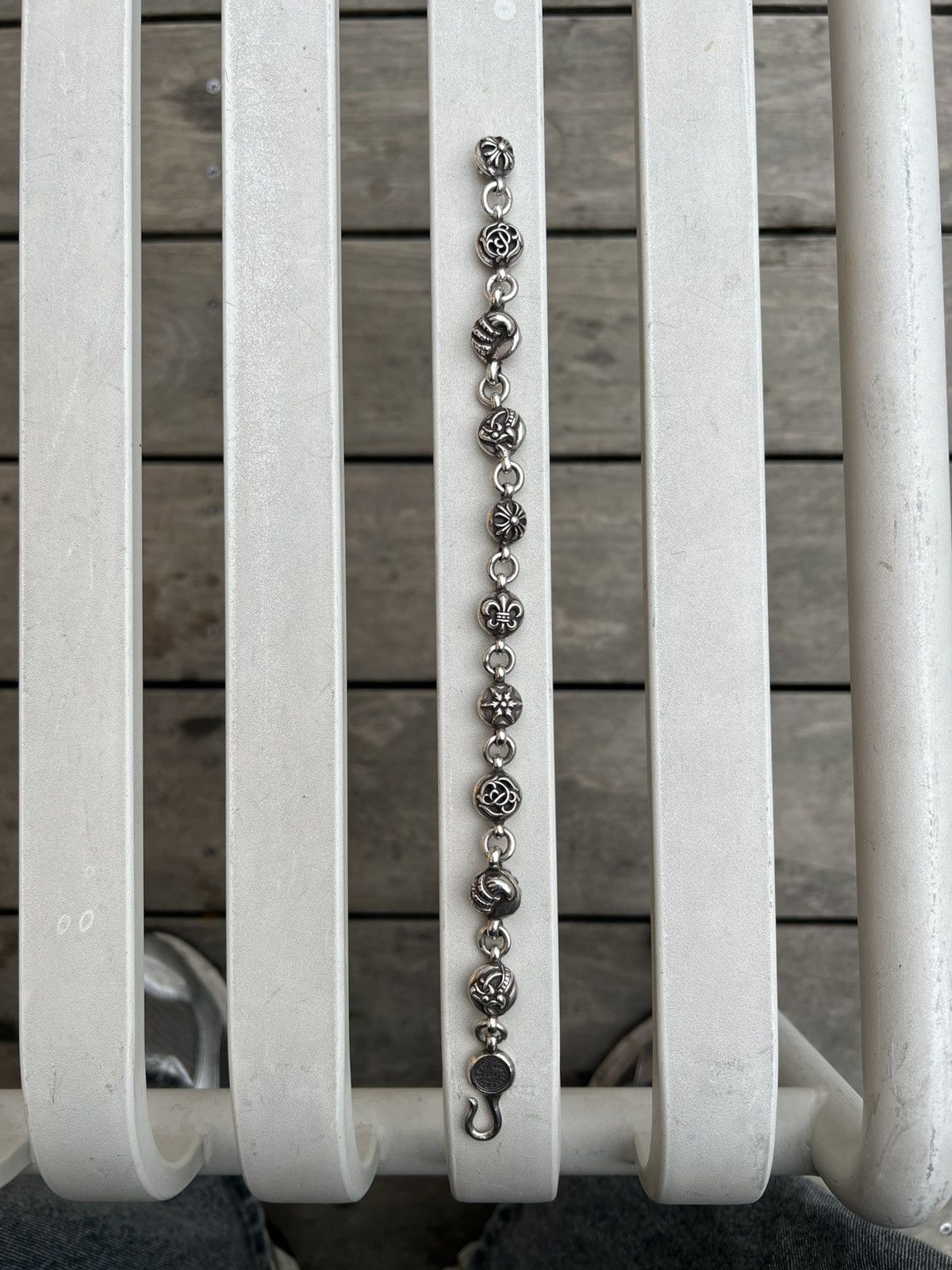 Chrome Hearts Chrome Hearts Multi Ball Bracelet 11 Ball Silver Adjustable Size ONE SIZE - 10 Thumbnail