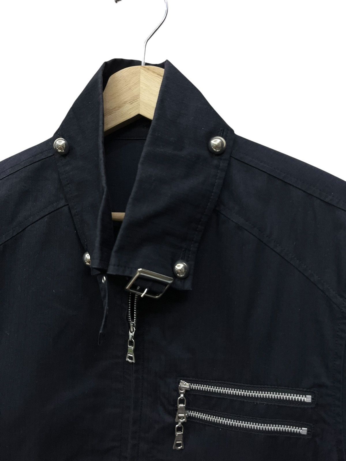 semanticdesign Semantic Design Punk Bondage Zipper Short Sleeve Shirt Japan Size US S / EU 44-46 / 1 - 8 Thumbnail