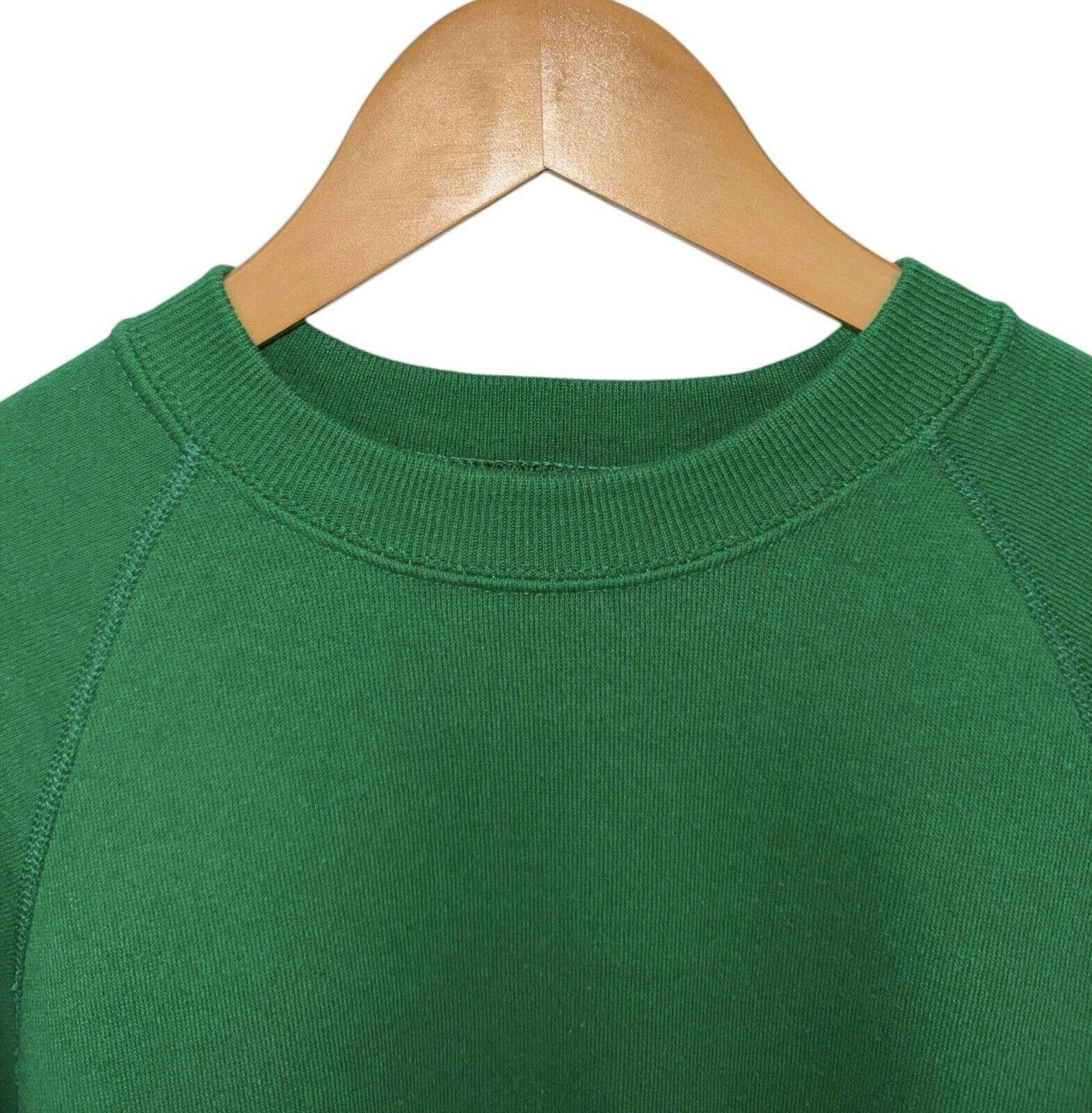 Lee Vintage Lee 90s Forest Green Crewneck Sweatshirt Sz L RARE Size US 34 / EU 50 - 3 Thumbnail