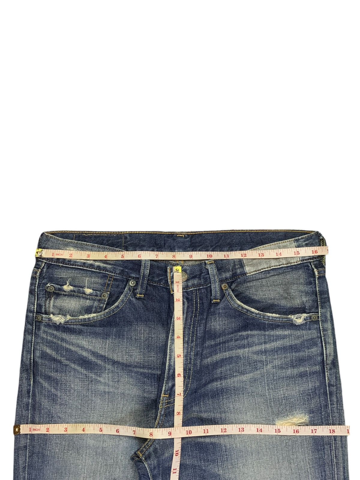Levi's Vintage 90s Levis 517 Faded Wash Distressed Flare Jeans Size US 33 - 13 Thumbnail