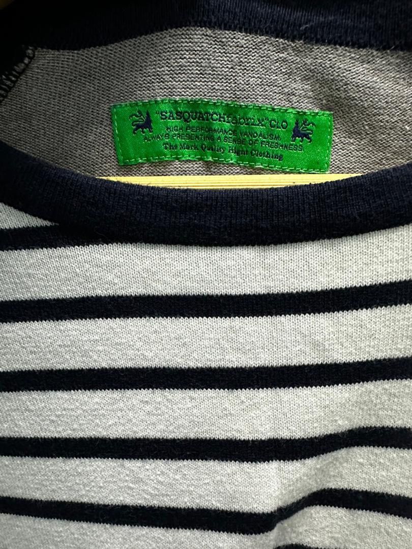 If Six Was Nine 💥SaSquAtChfaBrix💥 MadE In jApaN Stripe Tees ⚡️✨ Size US M / EU 48-50 / 2 - 3 Thumbnail