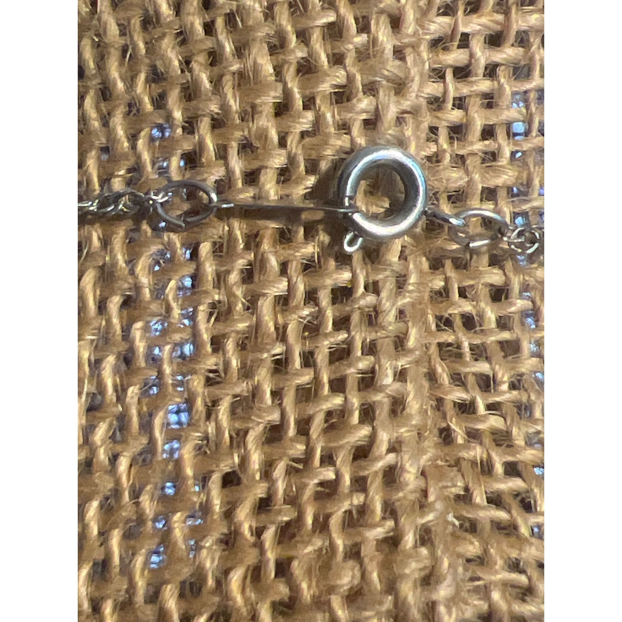 Other Vintage 18KTGP Twist Chain Necklace Dreamcatcher Pearl Cage Size ONE SIZE - 4 Thumbnail