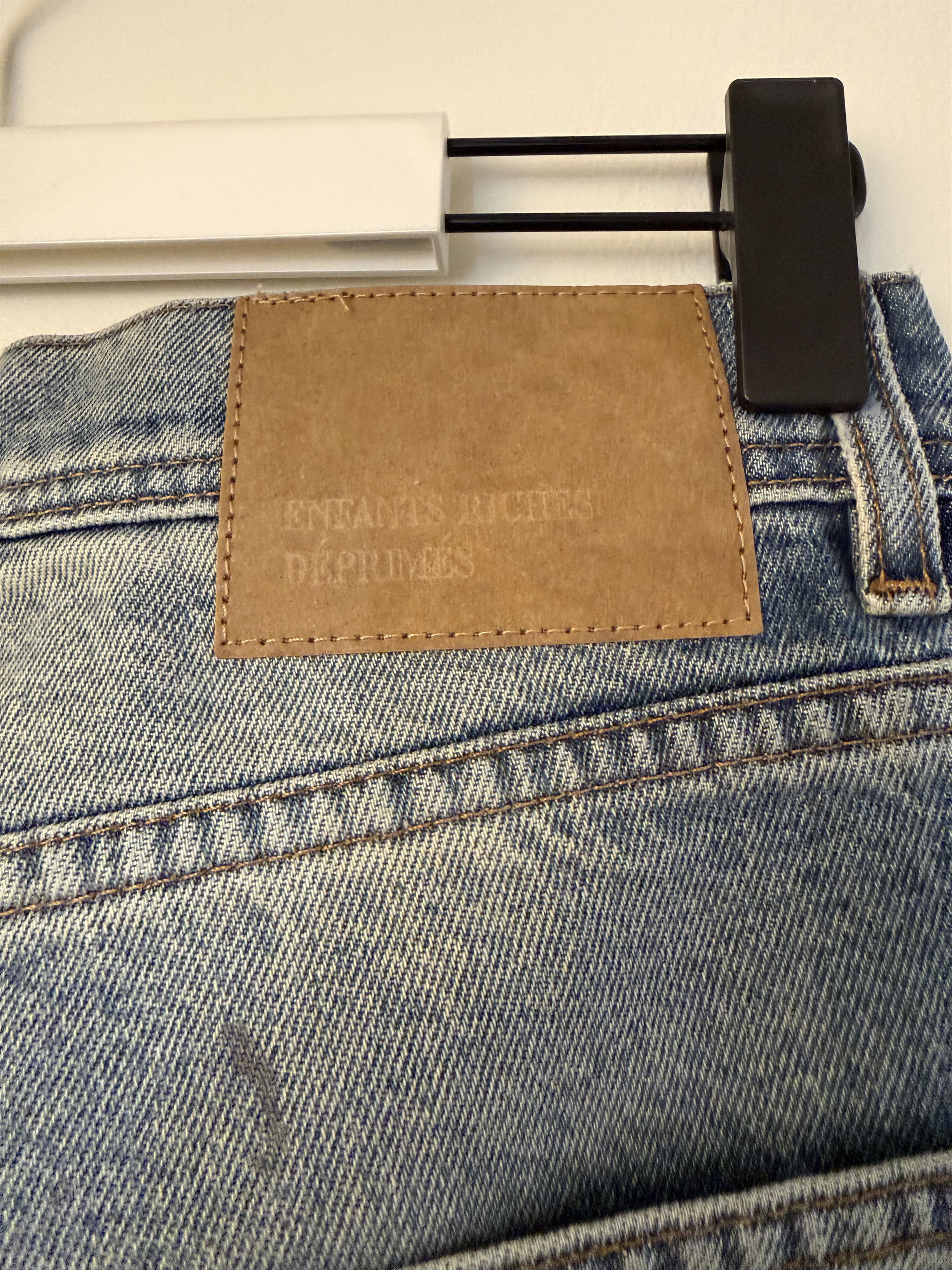Enfants Riches Deprimes Enfants Riches Déprimés Distressed Straight-Leg Jeans Size US 29 - 7 Thumbnail