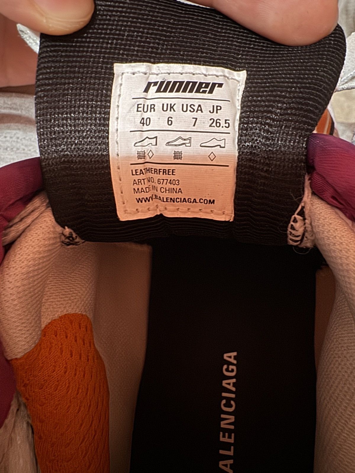 Balenciaga Balenciaga Runner multicolor Size US 7 / EU 40 - 6 Thumbnail