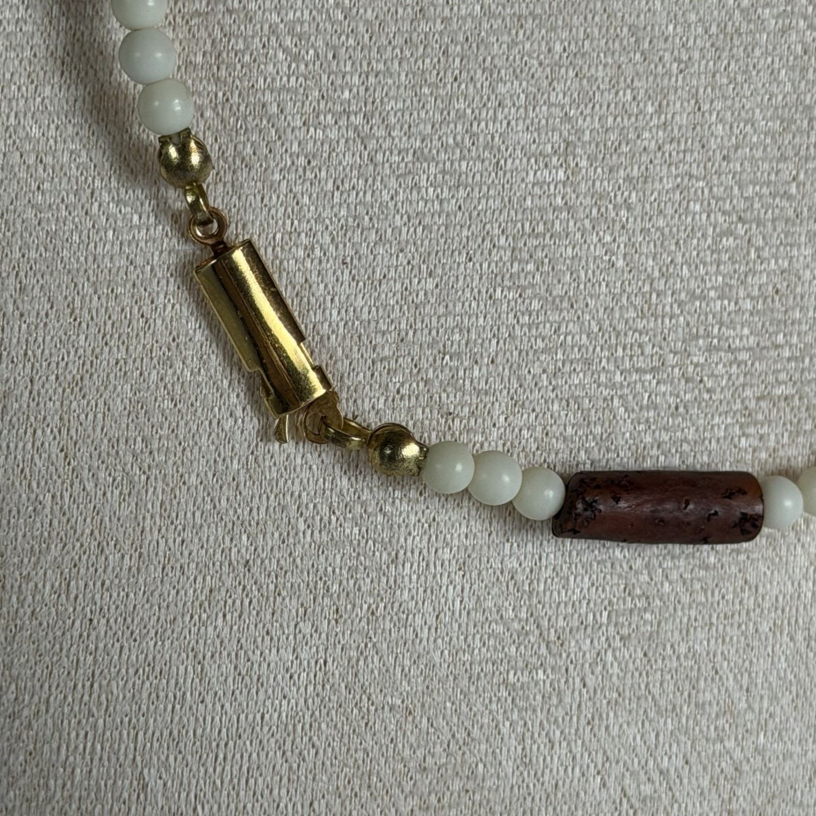 Other VTG 1980s Boho Earth-Tones Multi-Shape Beaded 34" Necklace Size ONE SIZE - 4 Thumbnail