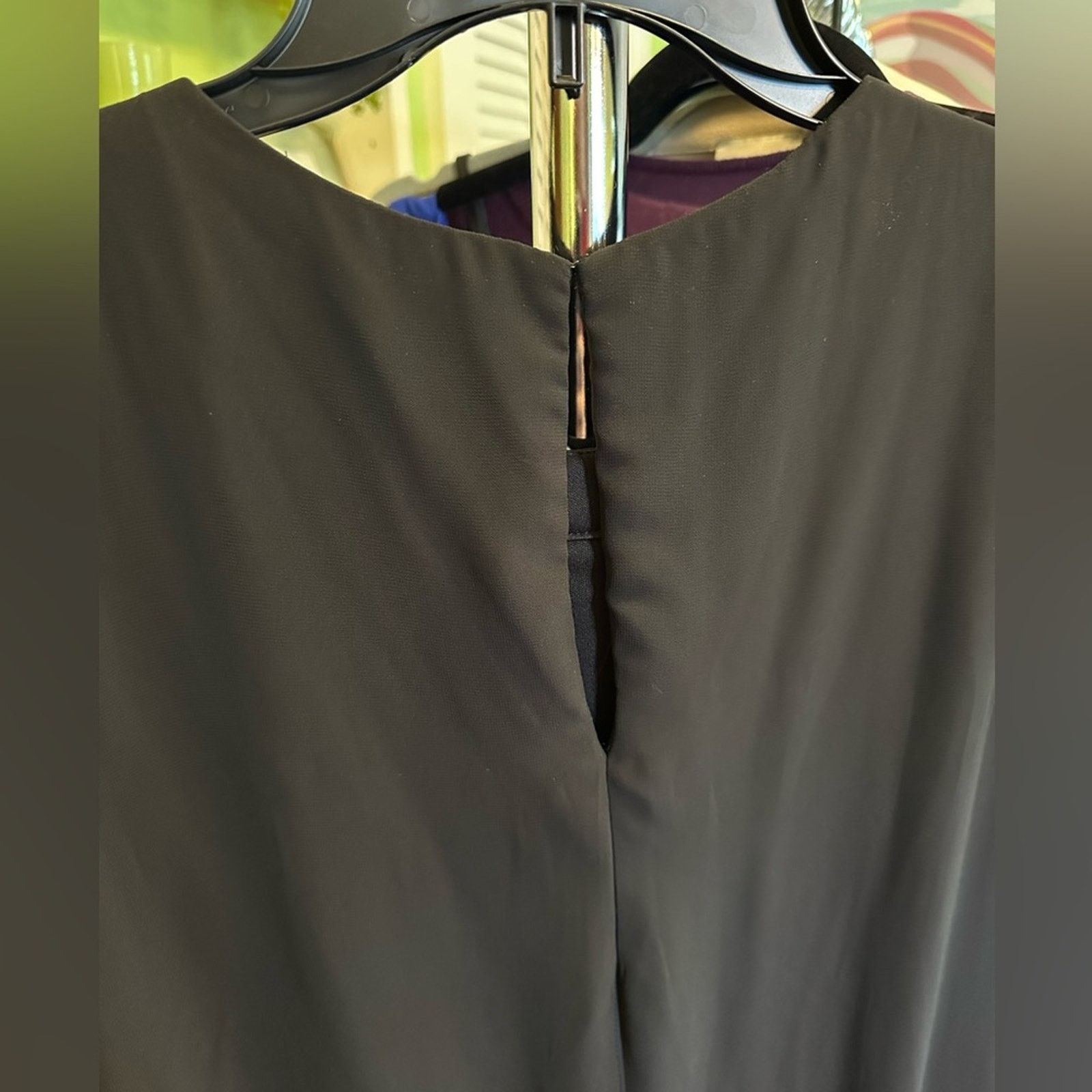Other SLNY Black Sleeveless Embellished Dress with Pearls Size XL / US 12-14 / IT 48-50 - 4 Thumbnail