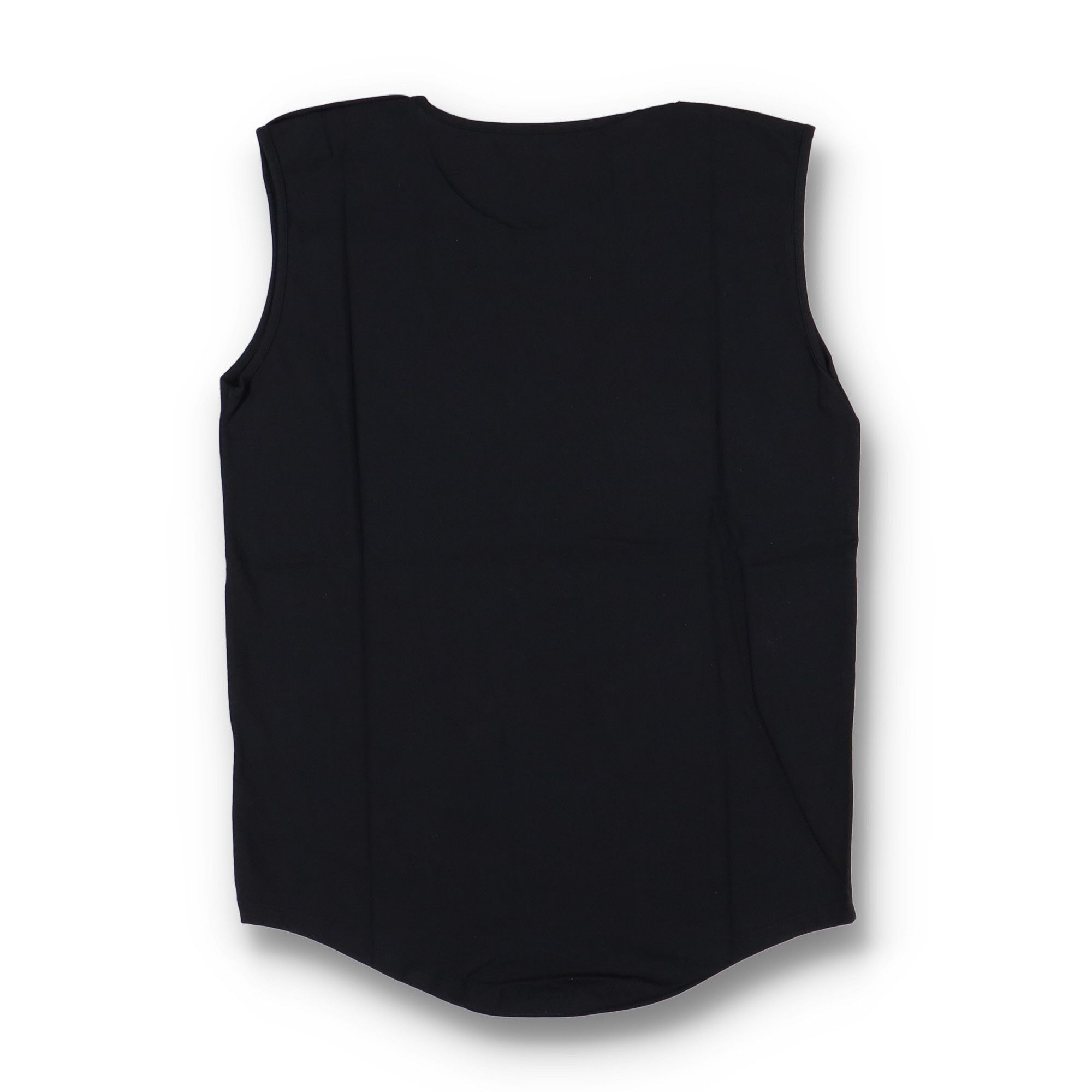 Balmain Black and Gold Crest Logo Shoulder Buttons Tank Top Size XS / US 0-2 / IT 36-38 - 5 Thumbnail