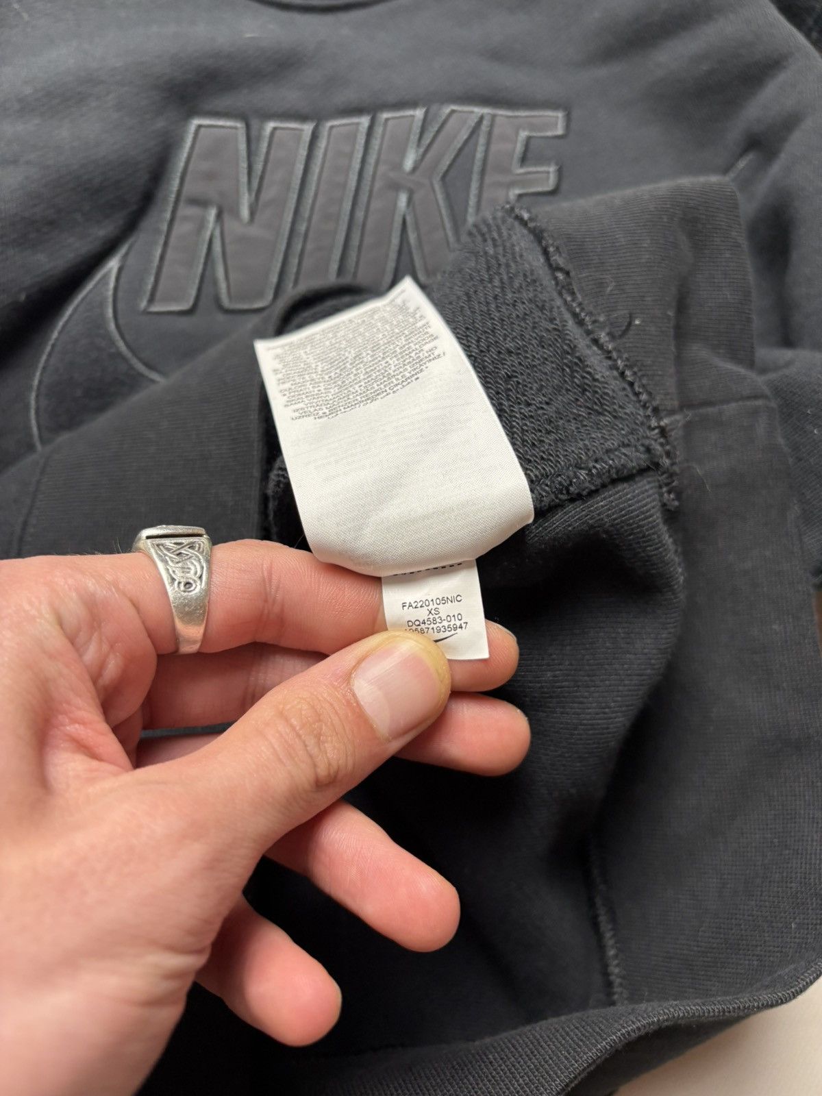 Nike Nike Big Logo Sweatshirt Size US XS / EU 42 / 0 - 6 Thumbnail