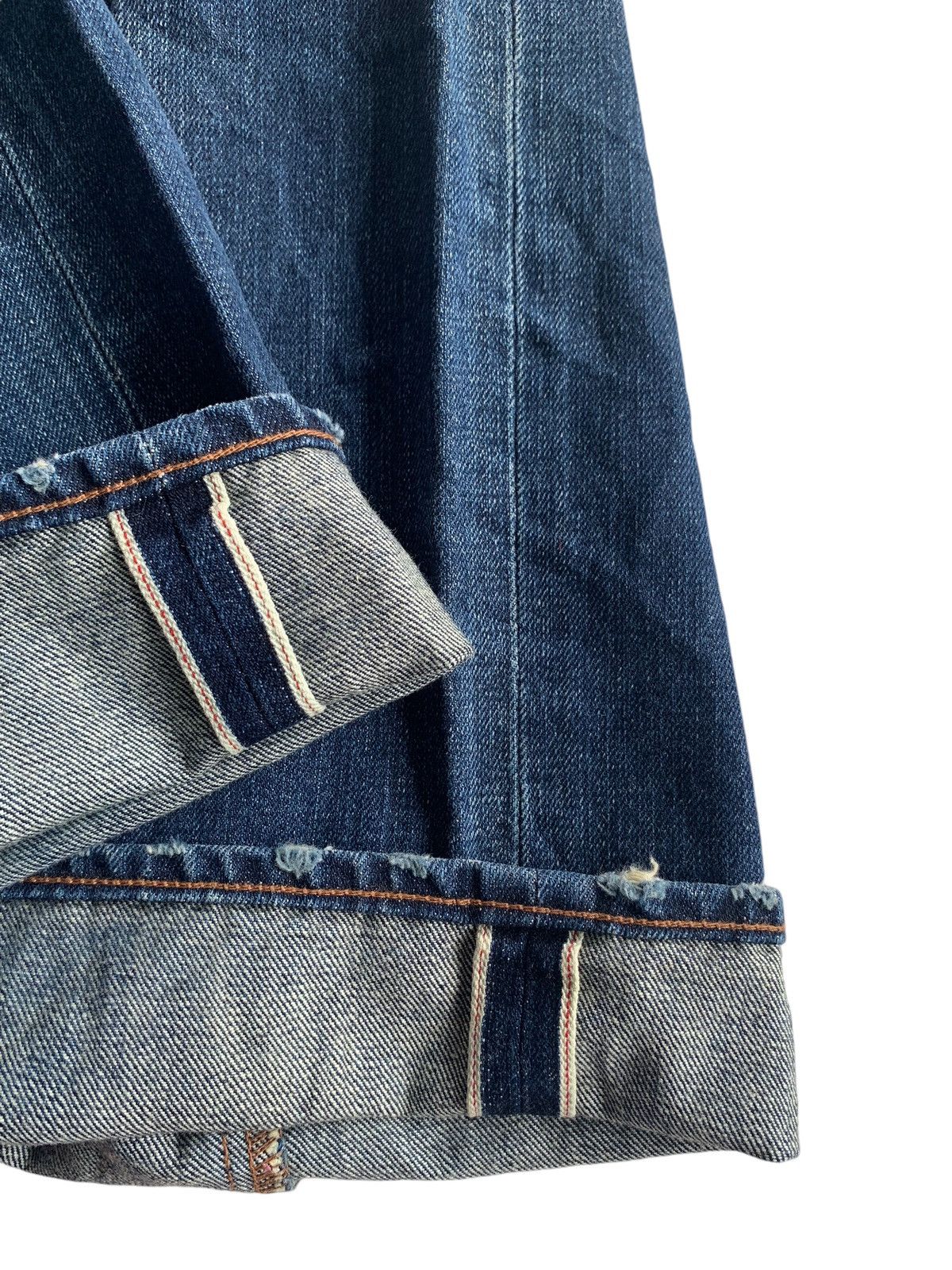 Japanese Brand × Kapital Santeria Eyedy Rare Selvedge Distressed Denim Size US 33 - 8 Thumbnail