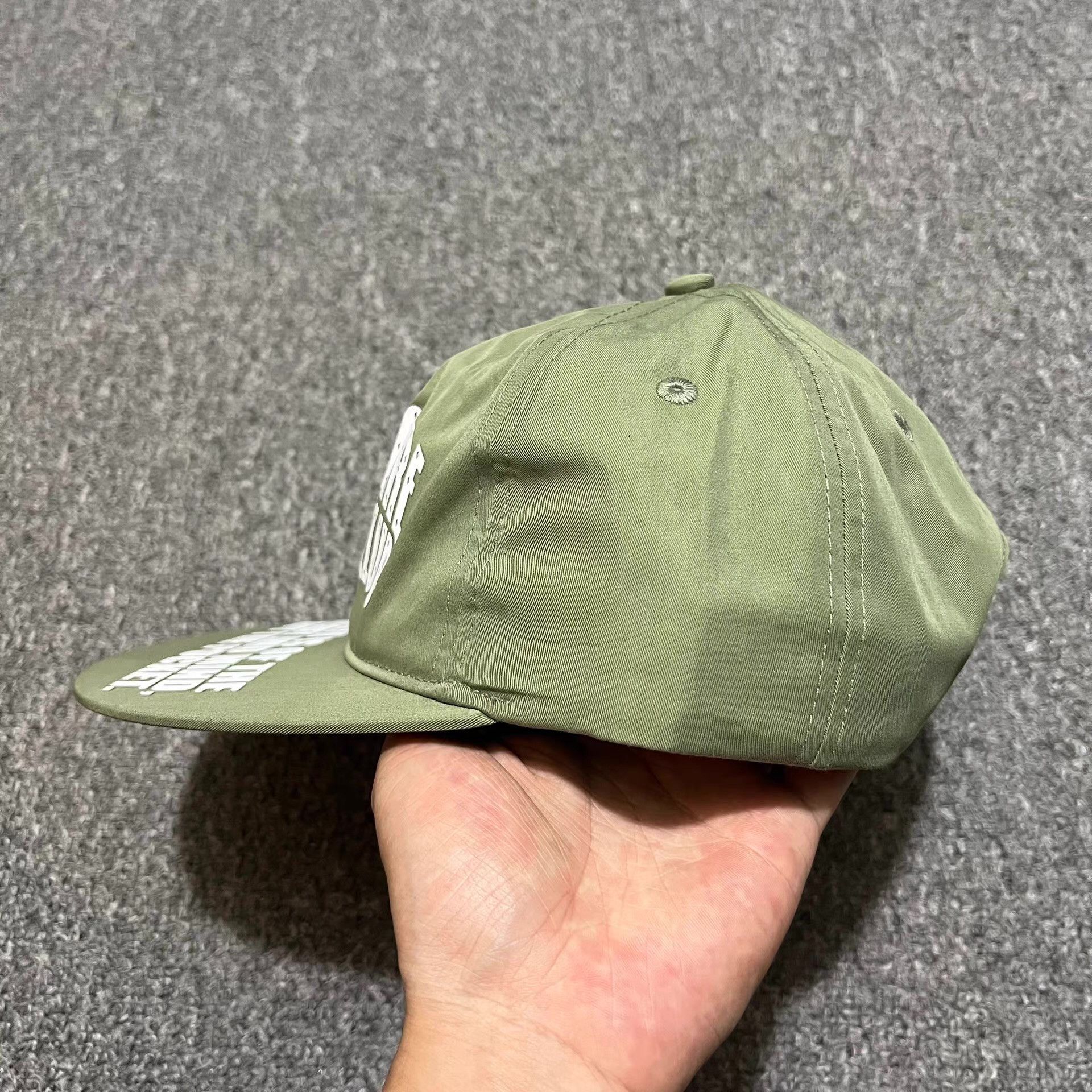 Billionaire Boys Club BBC Arch Logo Slogan Flat Brim Baseball Cap Q7 Size ONE SIZE - 7 Thumbnail