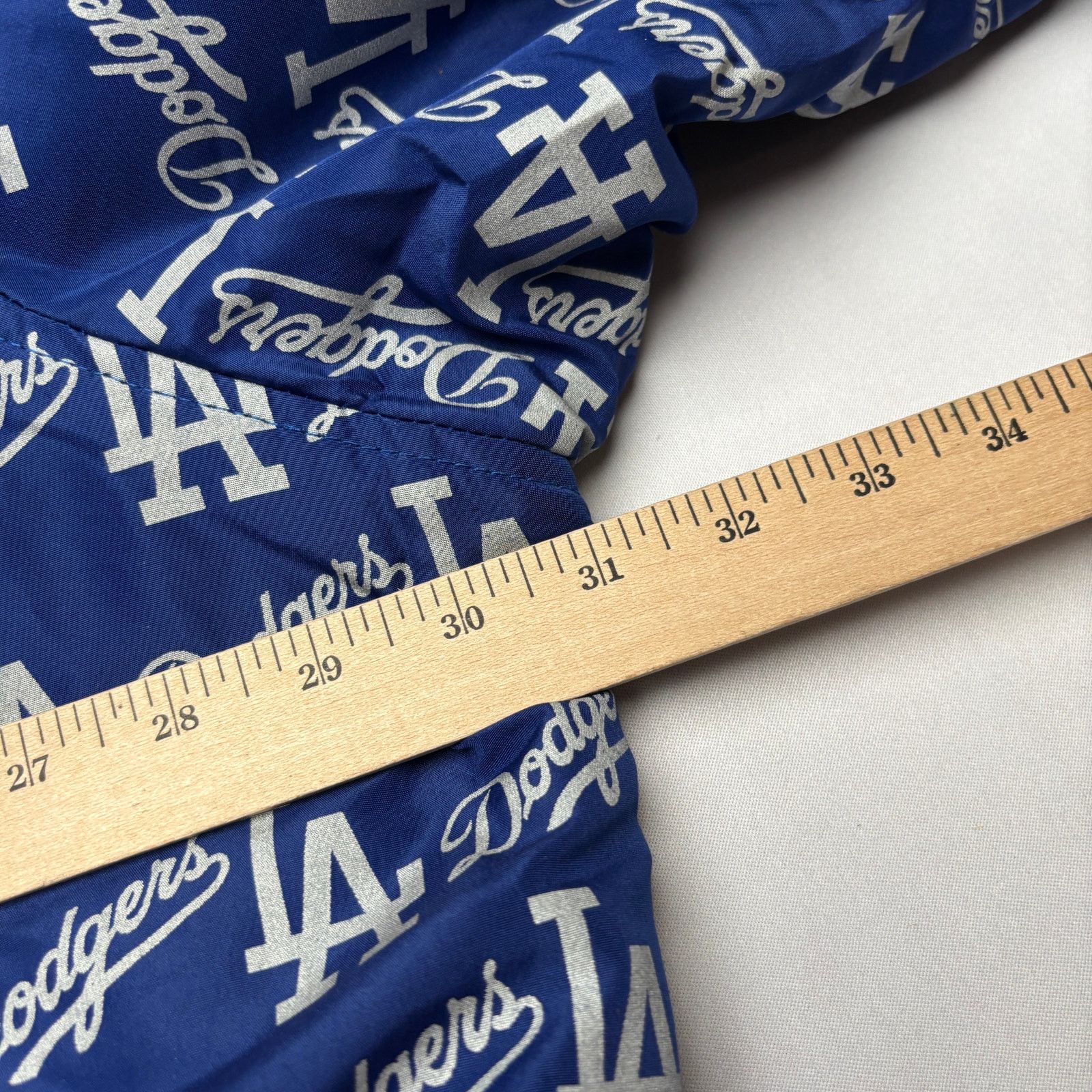 JH Design × MLB × Vintage VTG Jeff Hamilton LA Dodgers Wool Reversible Jacket Men's 4X Size US XXL / EU 58 / 5 - 13 Thumbnail