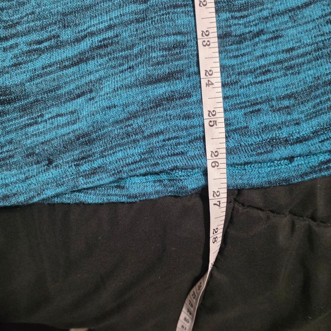 Other Jones New York Signature Seagreen and Black Heather Top - 3X Size 3XL / US 20-22 - 6 Thumbnail