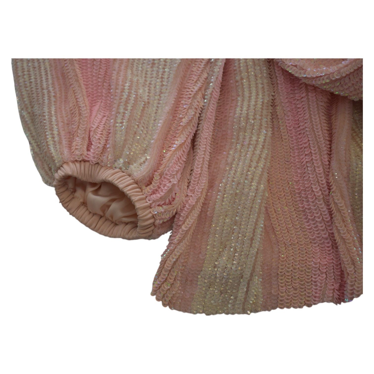 Retrofete Retrofete Gabrielle Robe Dress Fully Sequined Long Sleeve Size XS / US 0-2 / IT 36-38 - 11 Thumbnail