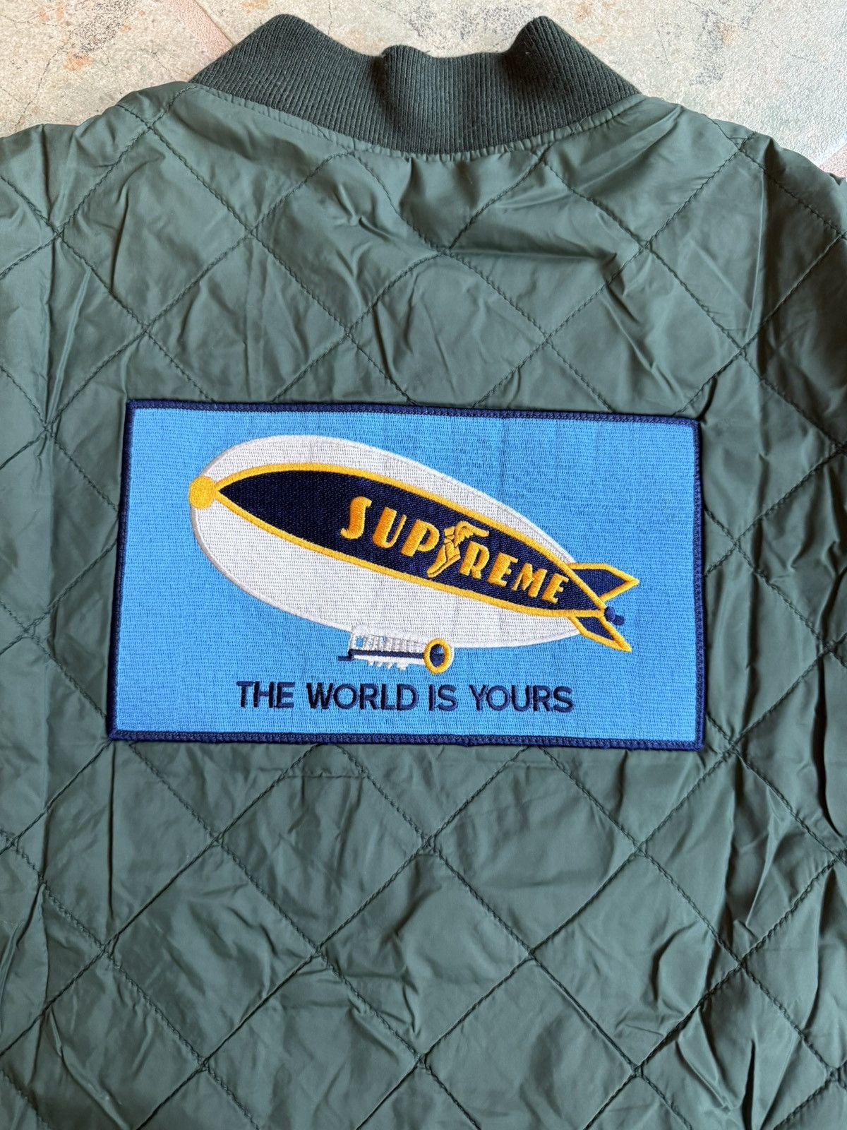 Supreme Supreme Blimp Quilted Work Bomber Jacket 2012 Size US M / EU 48-50 / 2 - 2 Thumbnail