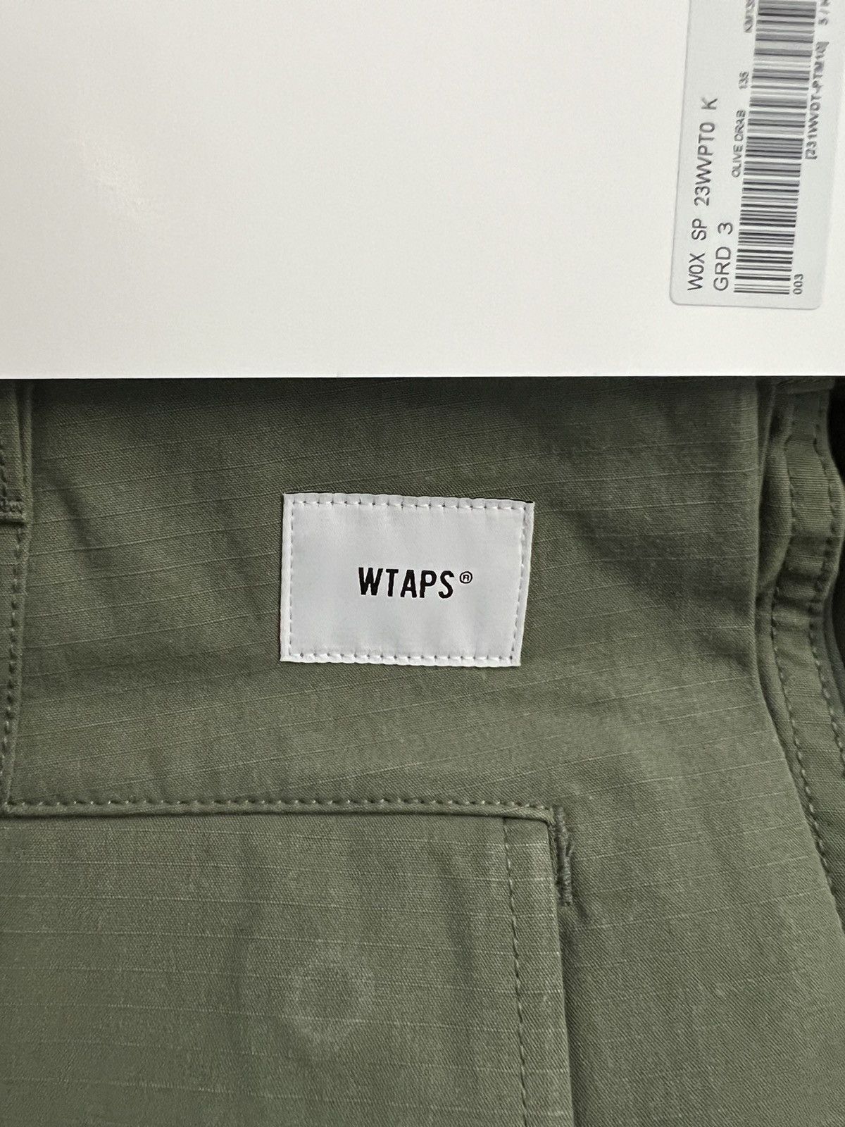 Wtaps Wtaps MILS9601 / SHORTS / NYCO. RIPSTOP Jungle cargo Size US 32 / EU 48 - 4 Thumbnail