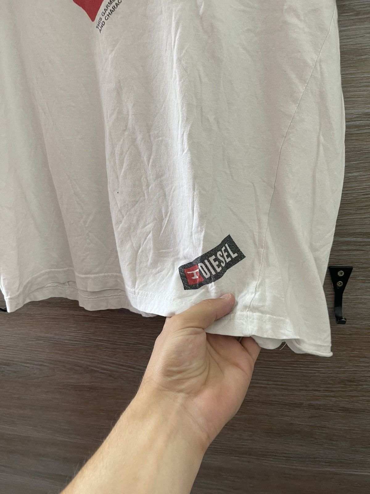 Other Vintage Avant-Garde Diesel Big logo T-Shirt Japan Style Size US L / EU 52-54 / 3 - 4 Thumbnail