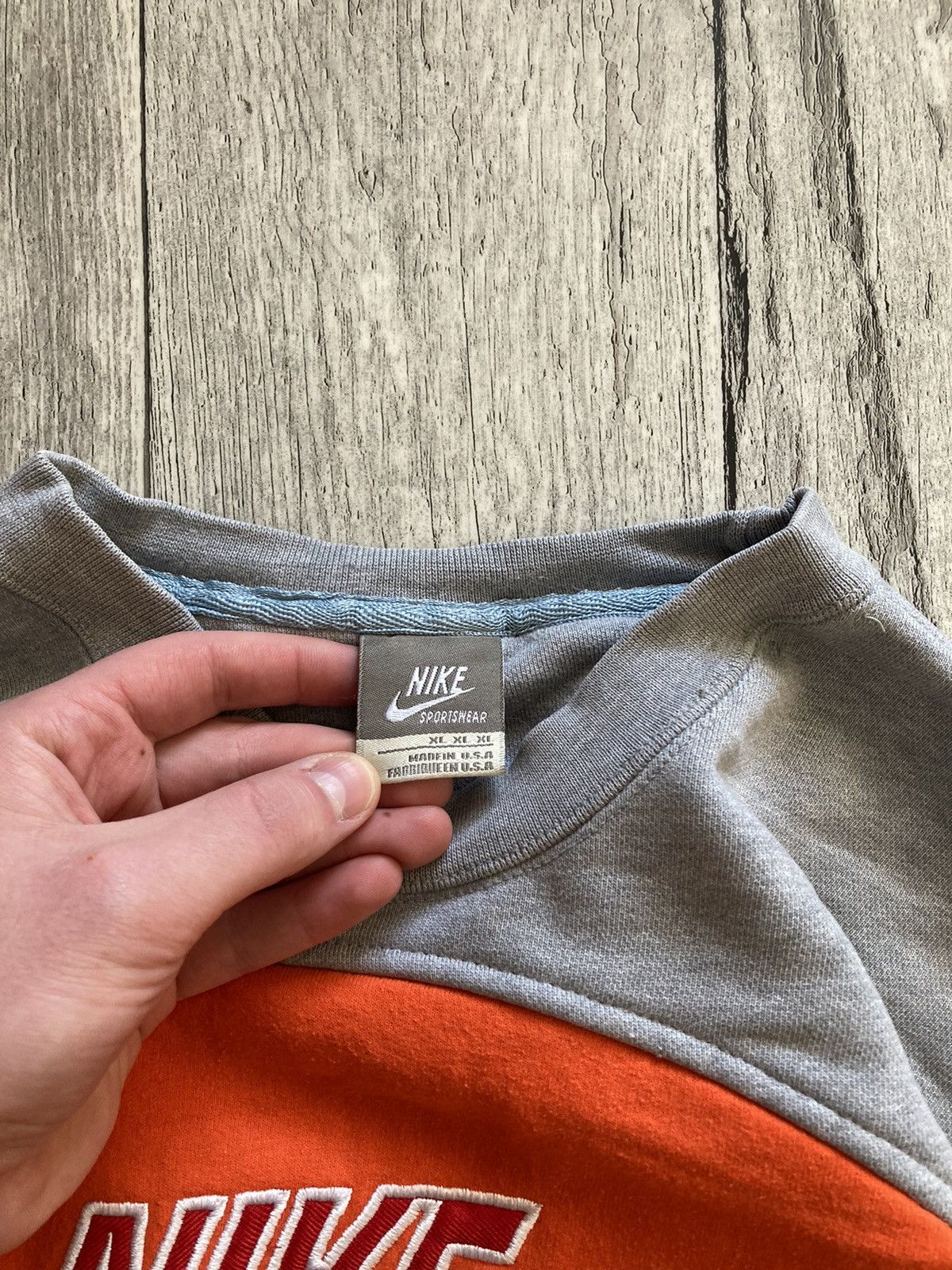 Nike × Vintage Custom crewneck sweatshirt nike spellout M 90’s 00’s y2k Size US M / EU 48-50 / 2 - 10 Thumbnail