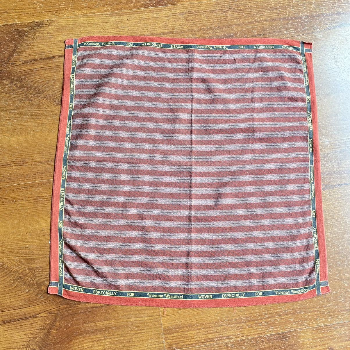 Designer Vivienne Westwood stripped Handkerchief Size ONE SIZE - 6 Thumbnail